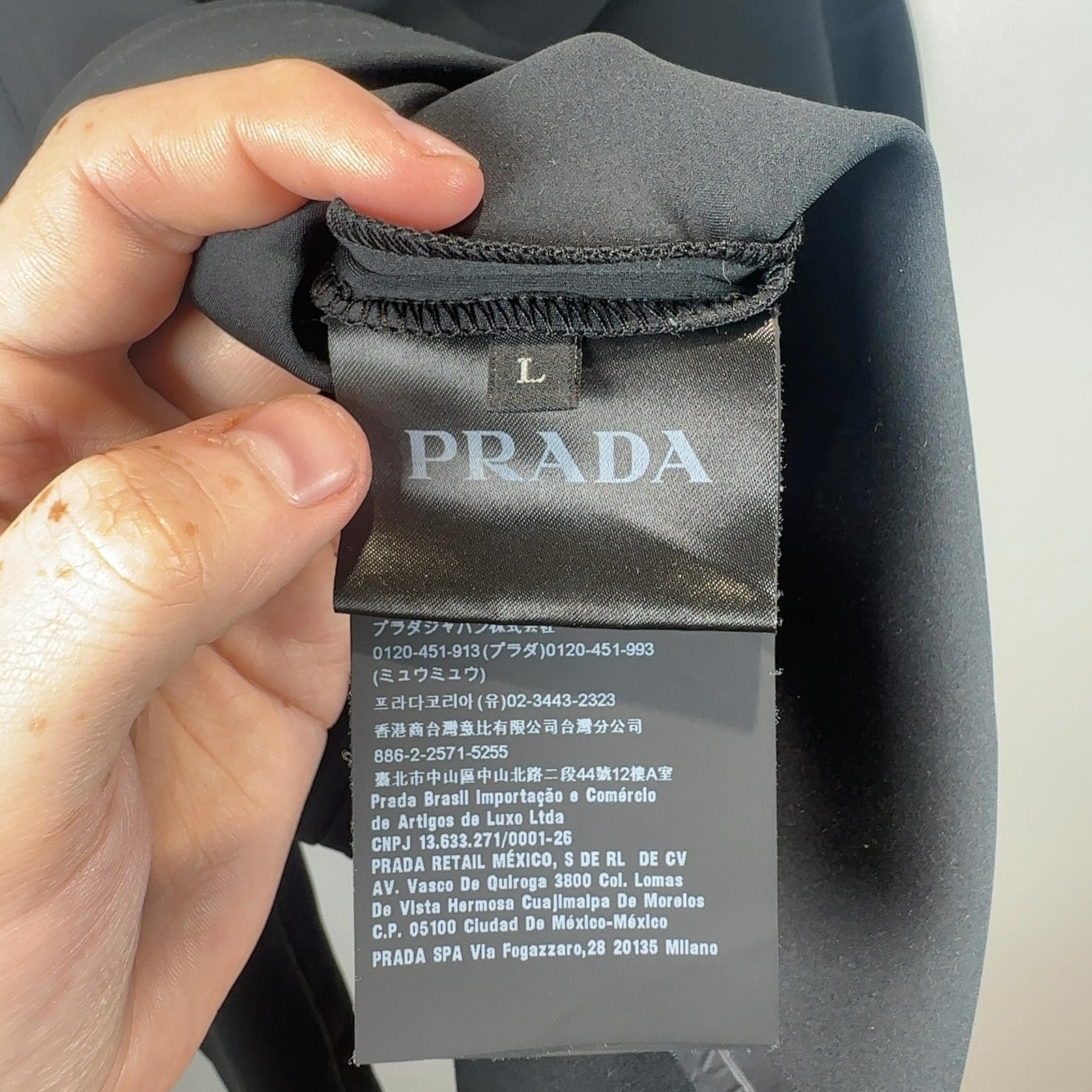 Prada Sport Recycled Double Jersey Hoodie