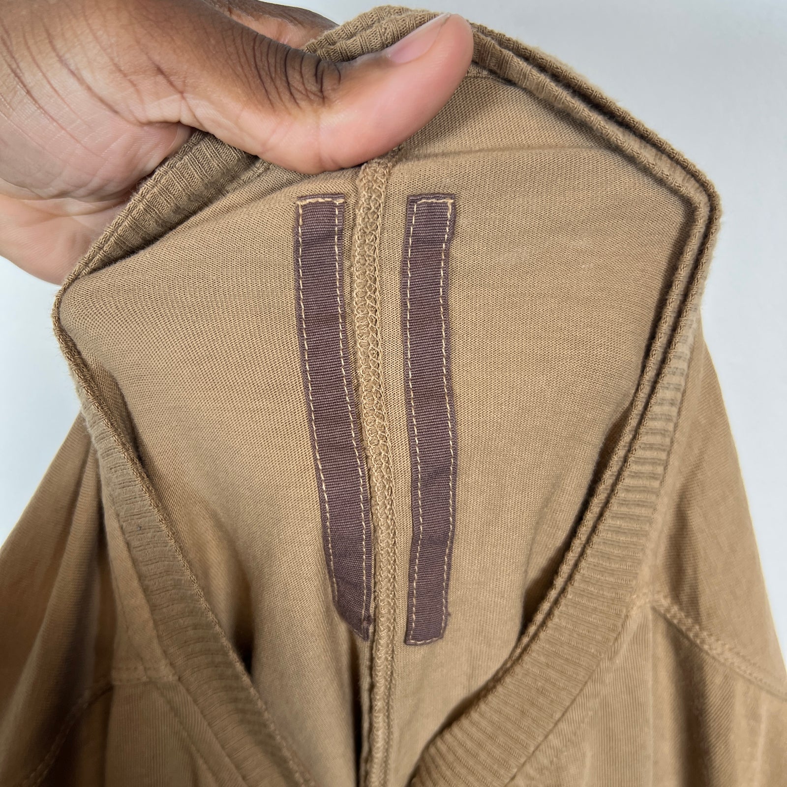 Rick Owens Drkshdw Camel Double Layer Longsleeve Size L