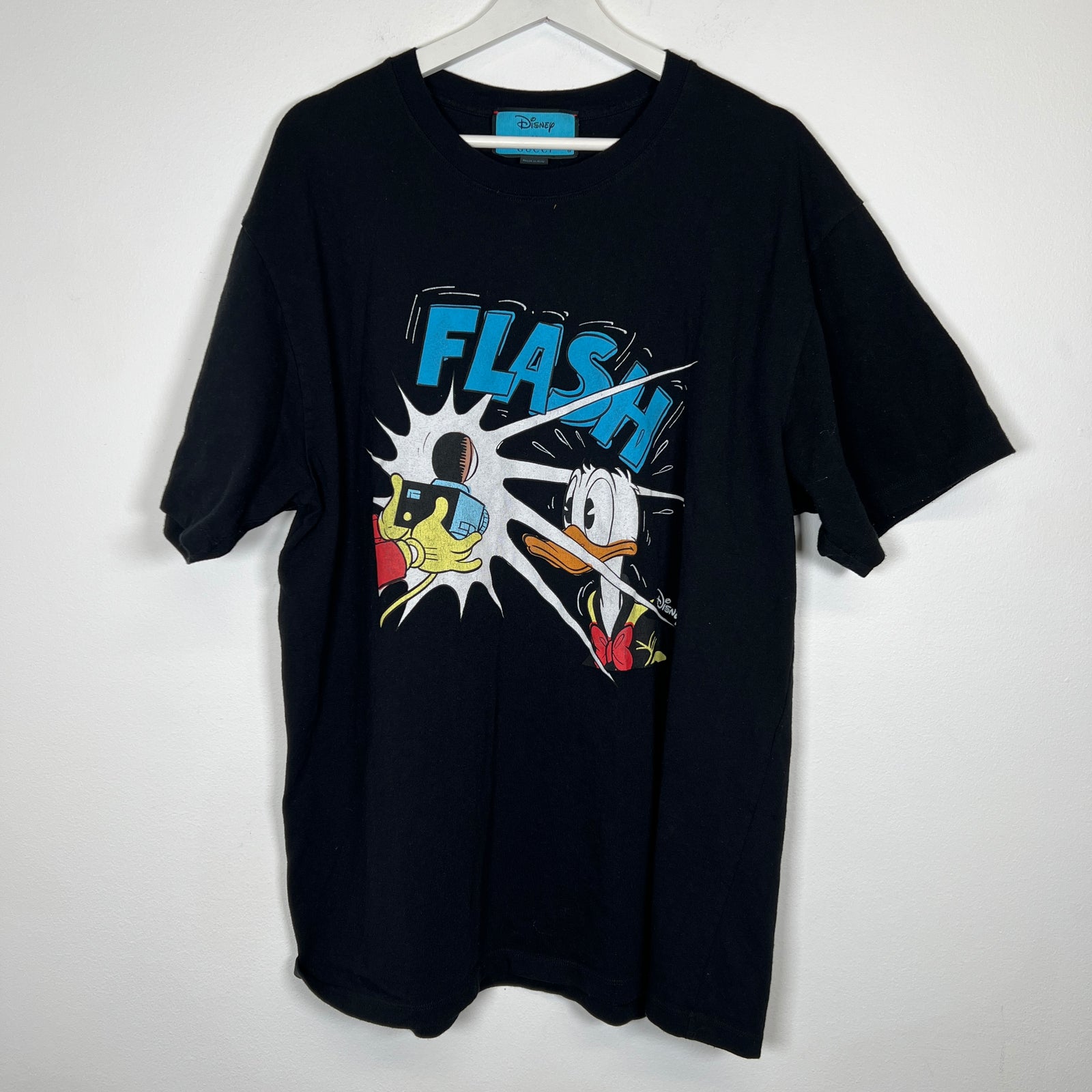 Gucci x Disney Donald Duck Flash Tee Sz XL