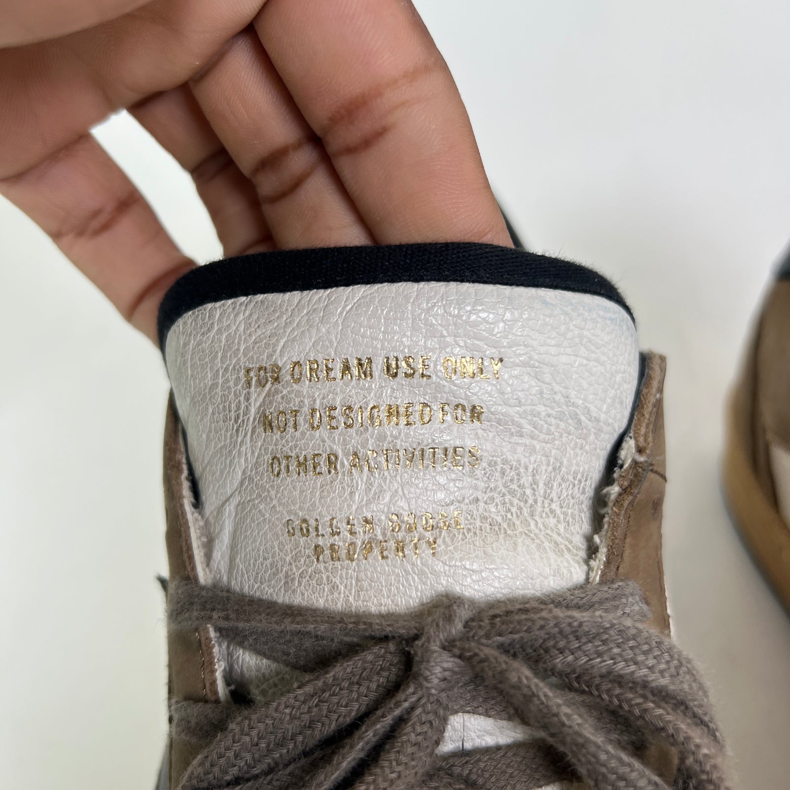 Golden Goose Nubuck Leather Ballstar Sneakers