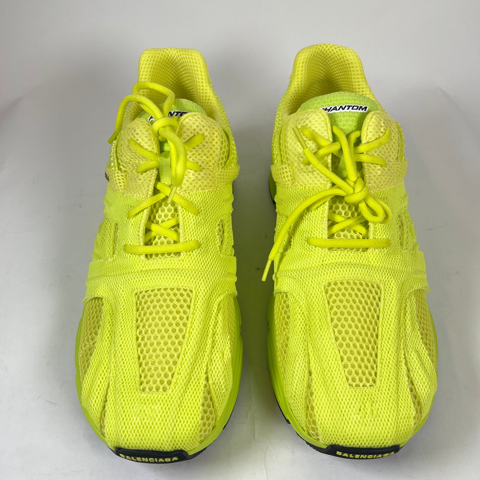 Balenciaga Neon Yellow Phantom Sneaker Size 46
