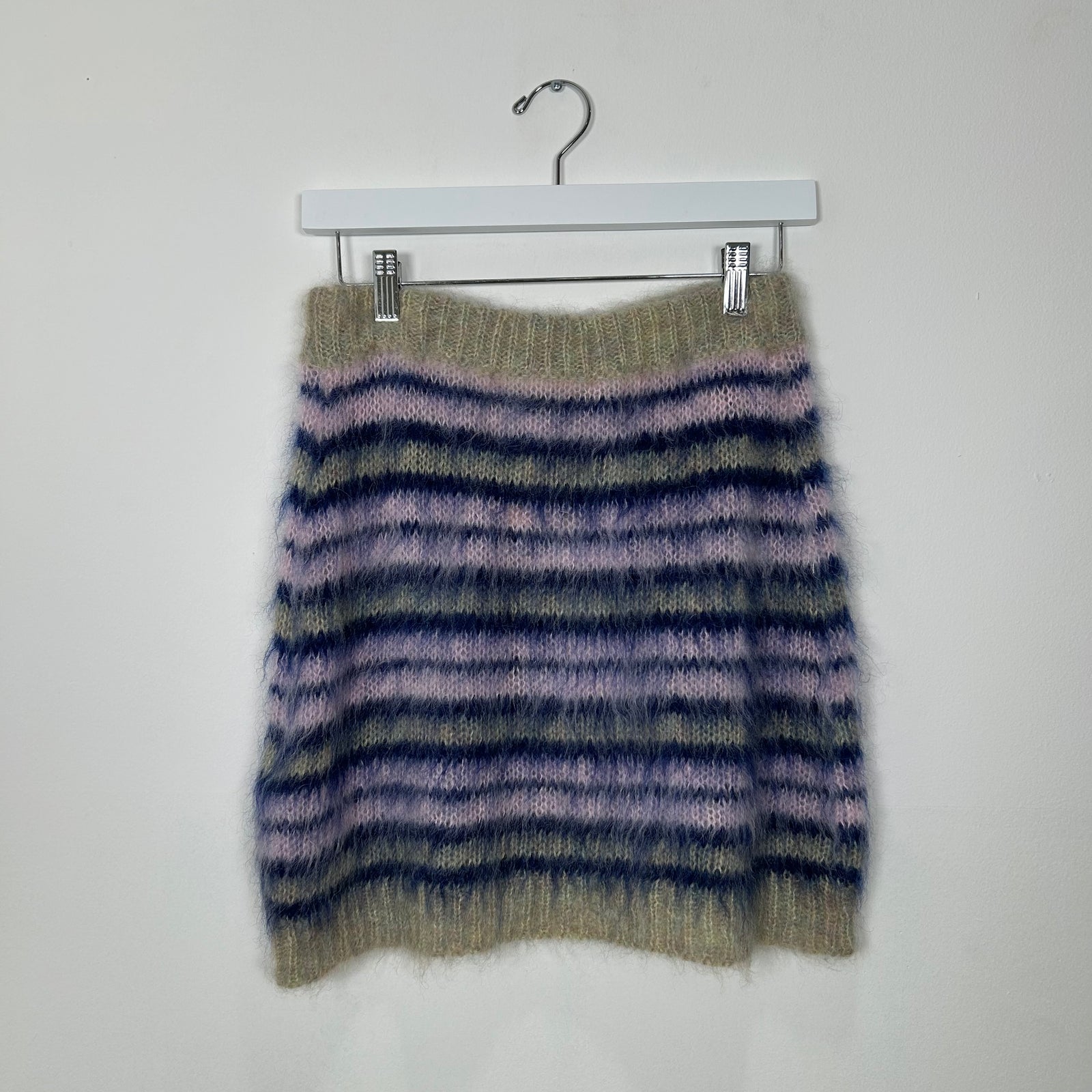 Marni Fuzzy Wuzzy Mohair Skirt Size S