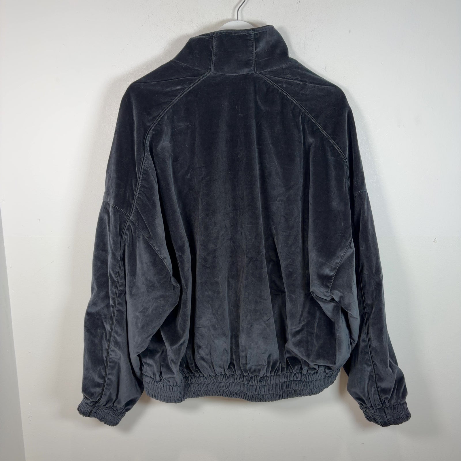 Willy Chavarria FW25 'Tarantula' Ruff Rider Velvet Jacket