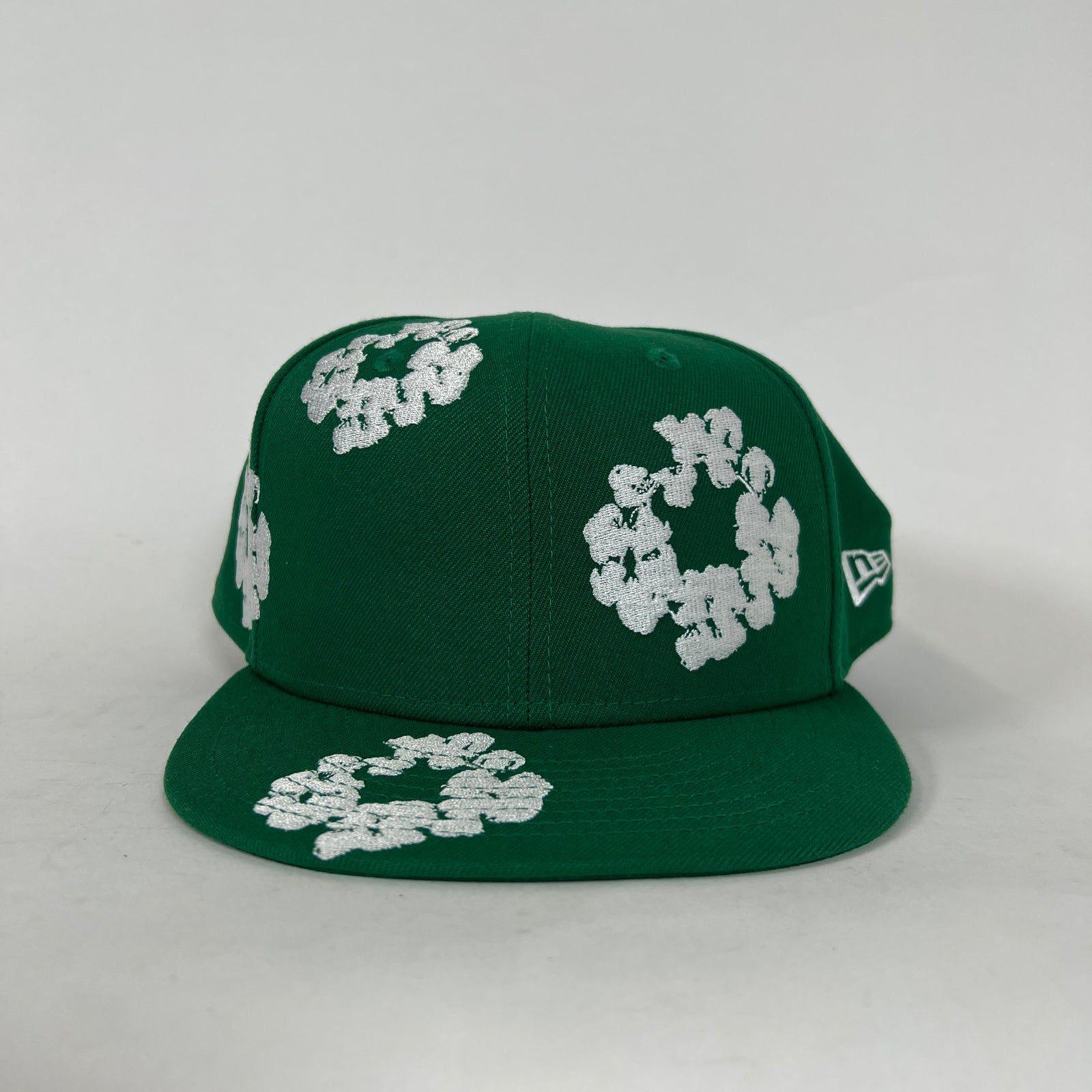 Denim Tears Green Fitted Hat Size 7 7/8