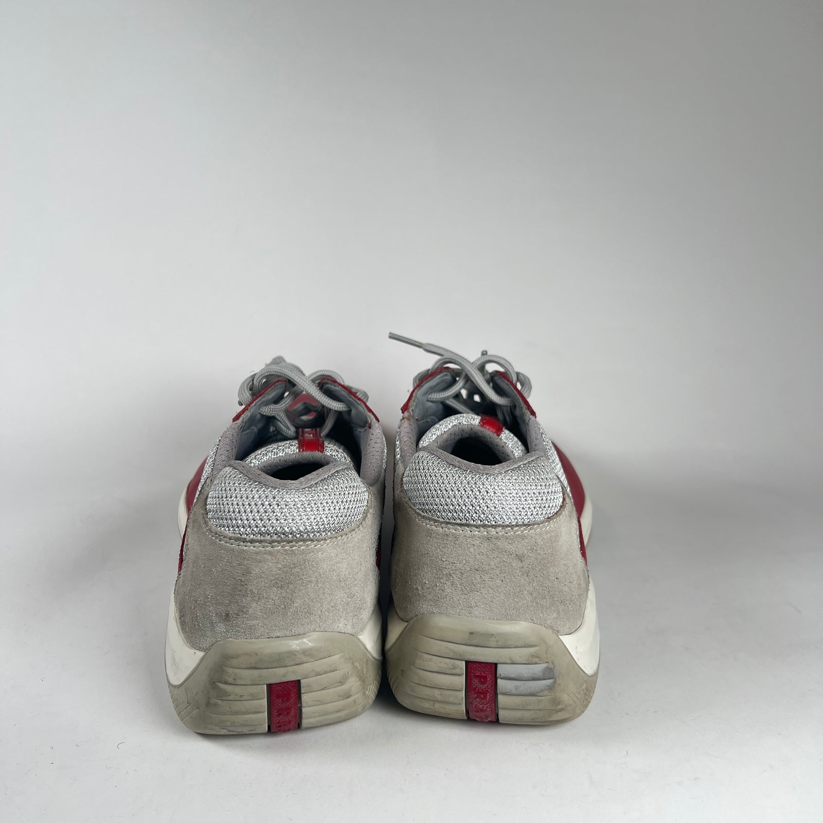 Prada Red Vintage Cups Size 12