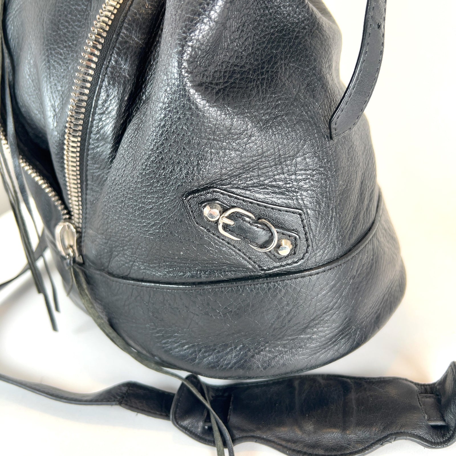 Balenciaga 'Papier' Drop Leather Bag