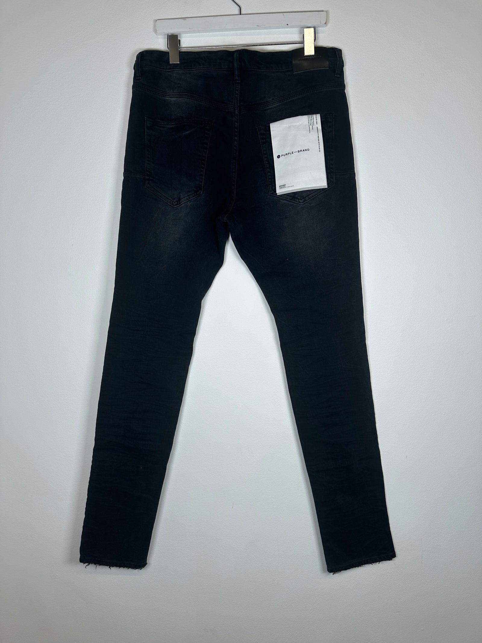 Purple Black Jeans Size 34