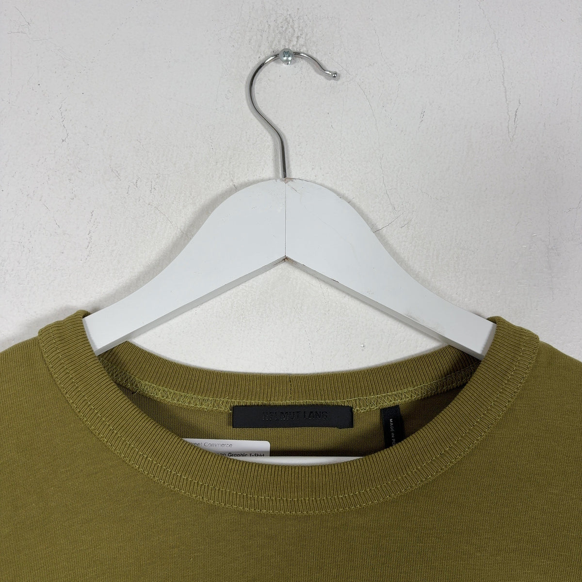 Helmut Lang Copyright Logo Graphic T-Shirt