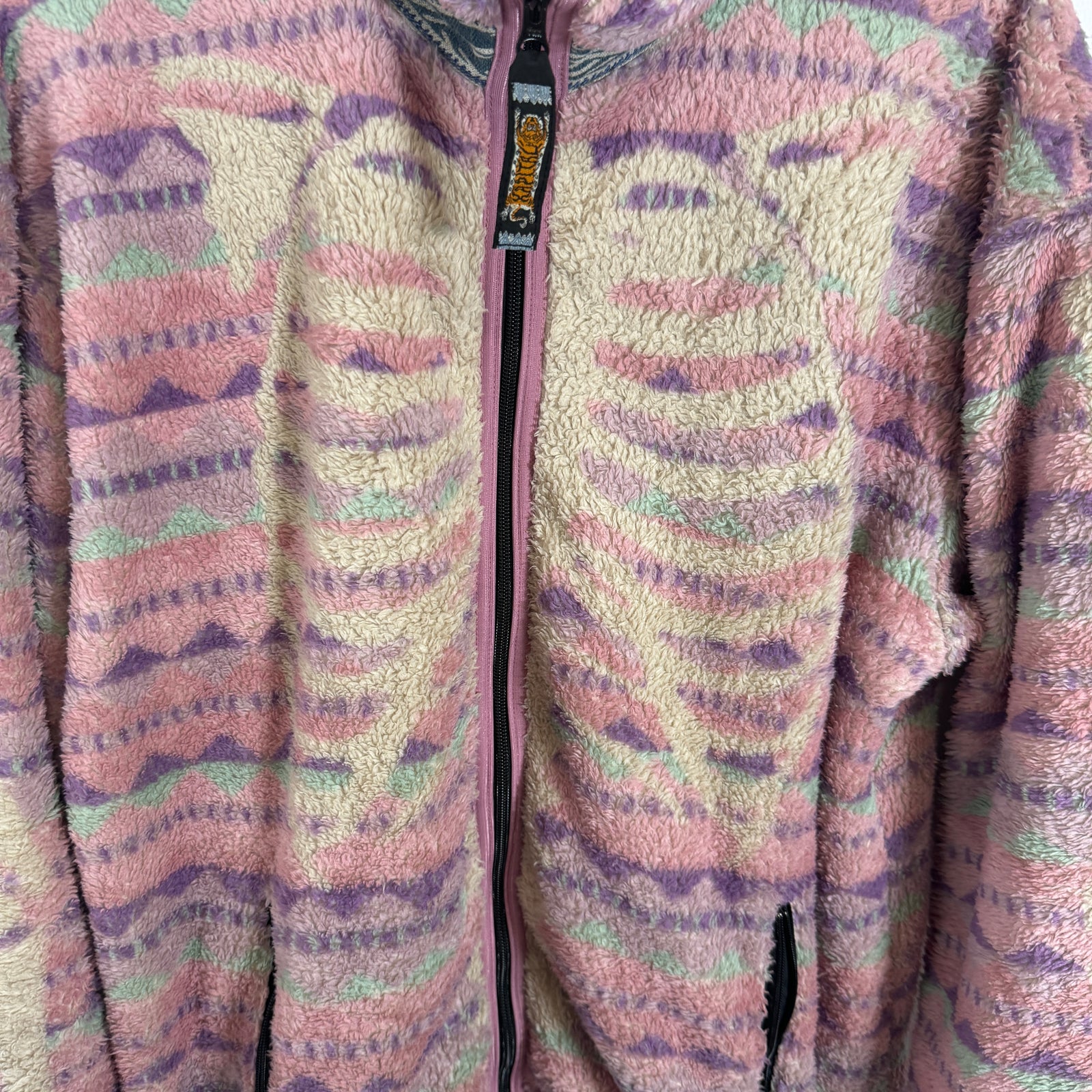 Kapital Pink Ashland Fleece Jacket Size 4