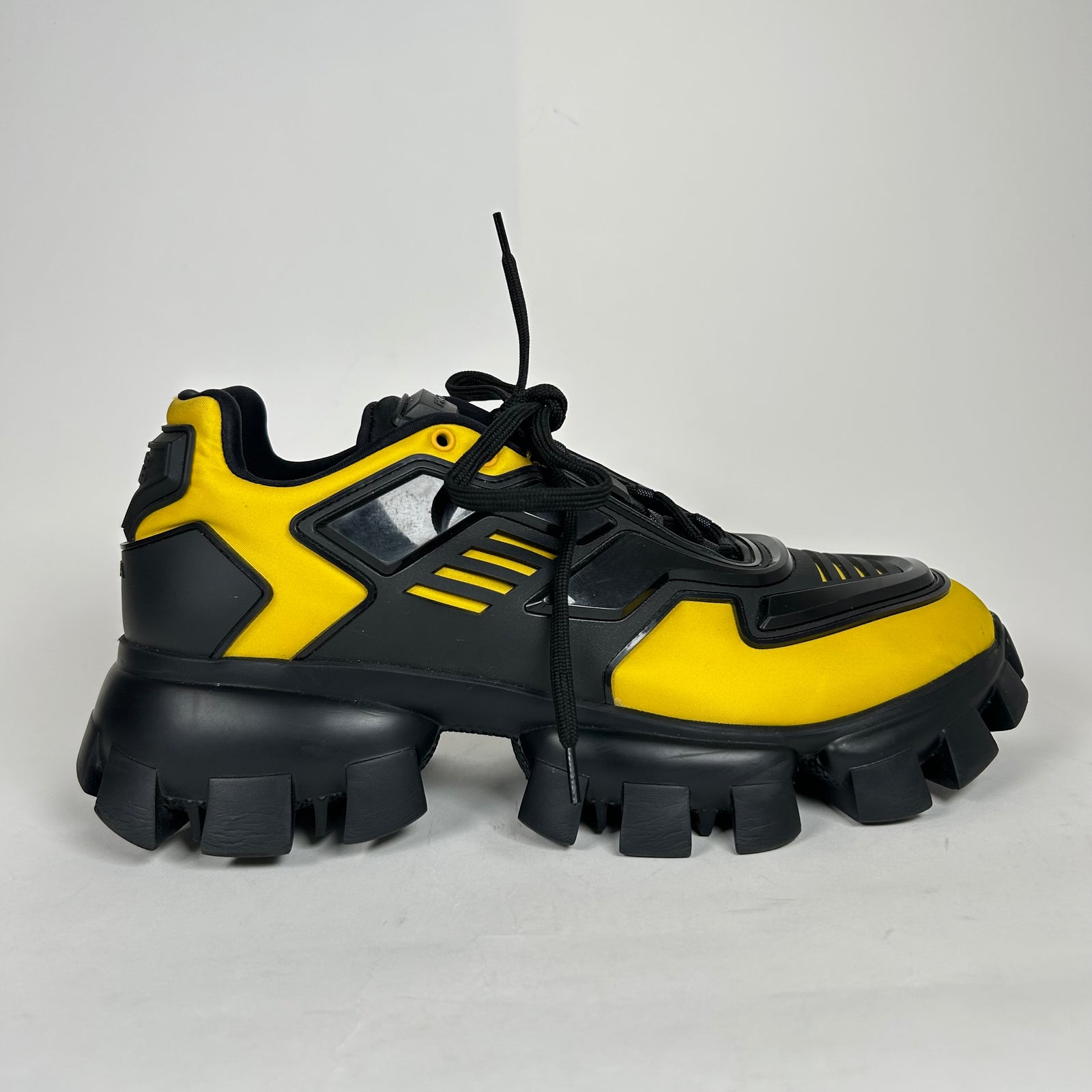 Prada Yellow Nylon Cloudbust Thunder Size 8