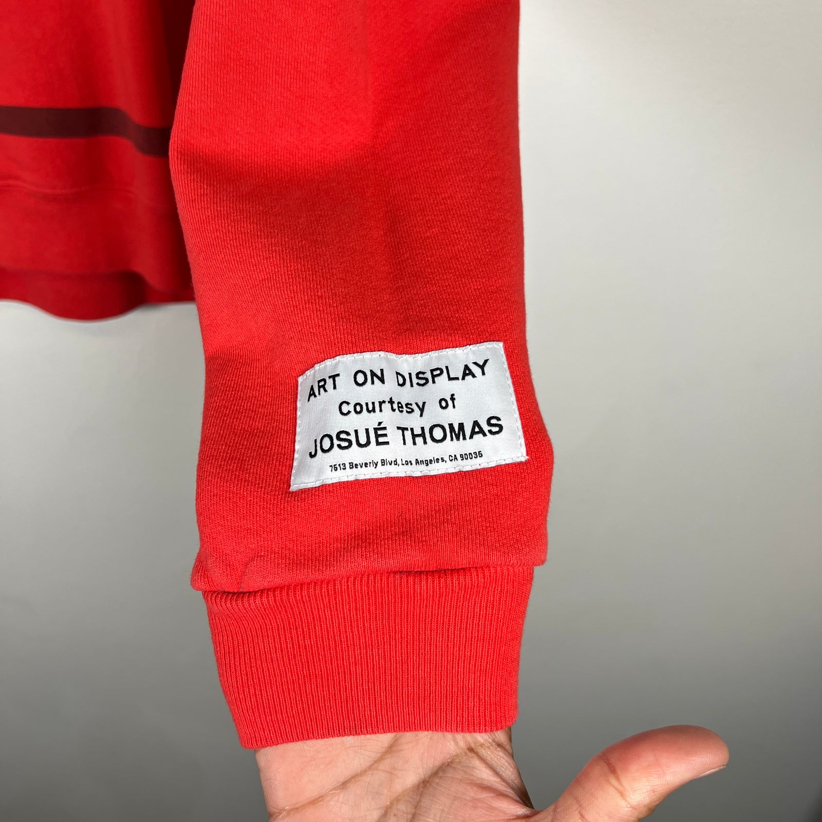 Gallery Dept Red Chateau Josue Crewneck Size S