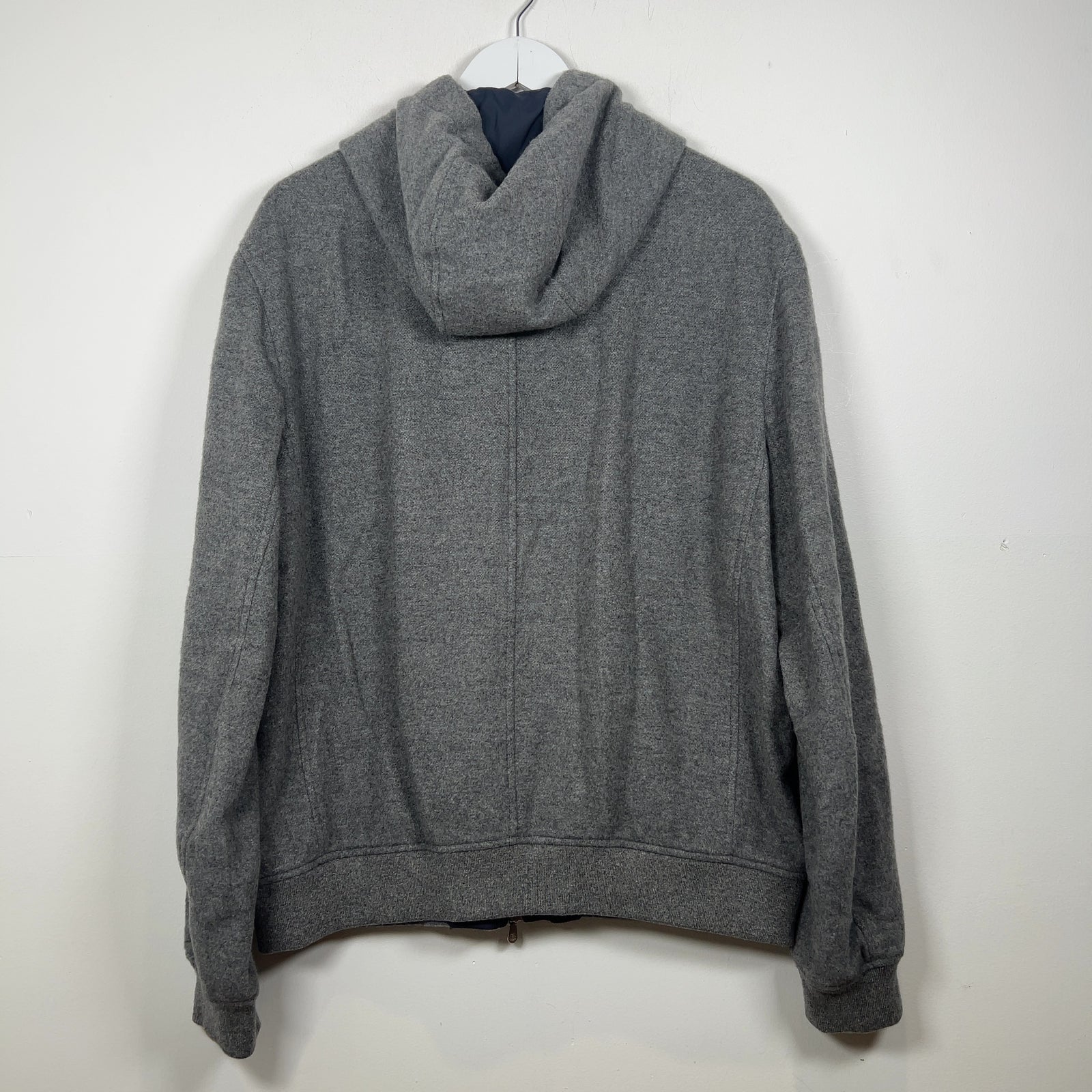 Brunello Cucinelli Cashmere Cargo Zip-Up Hoodie