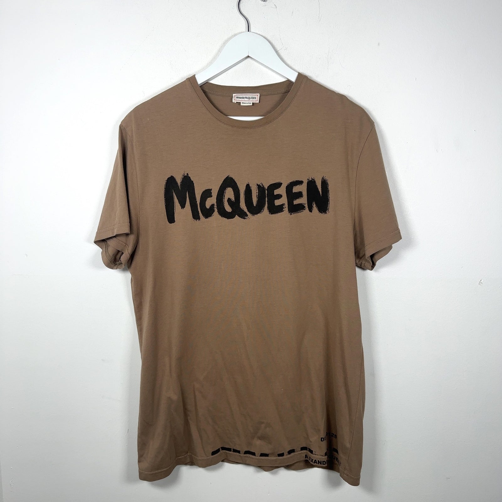 Alexander McQueen Graffiti Logo T-Shirt
