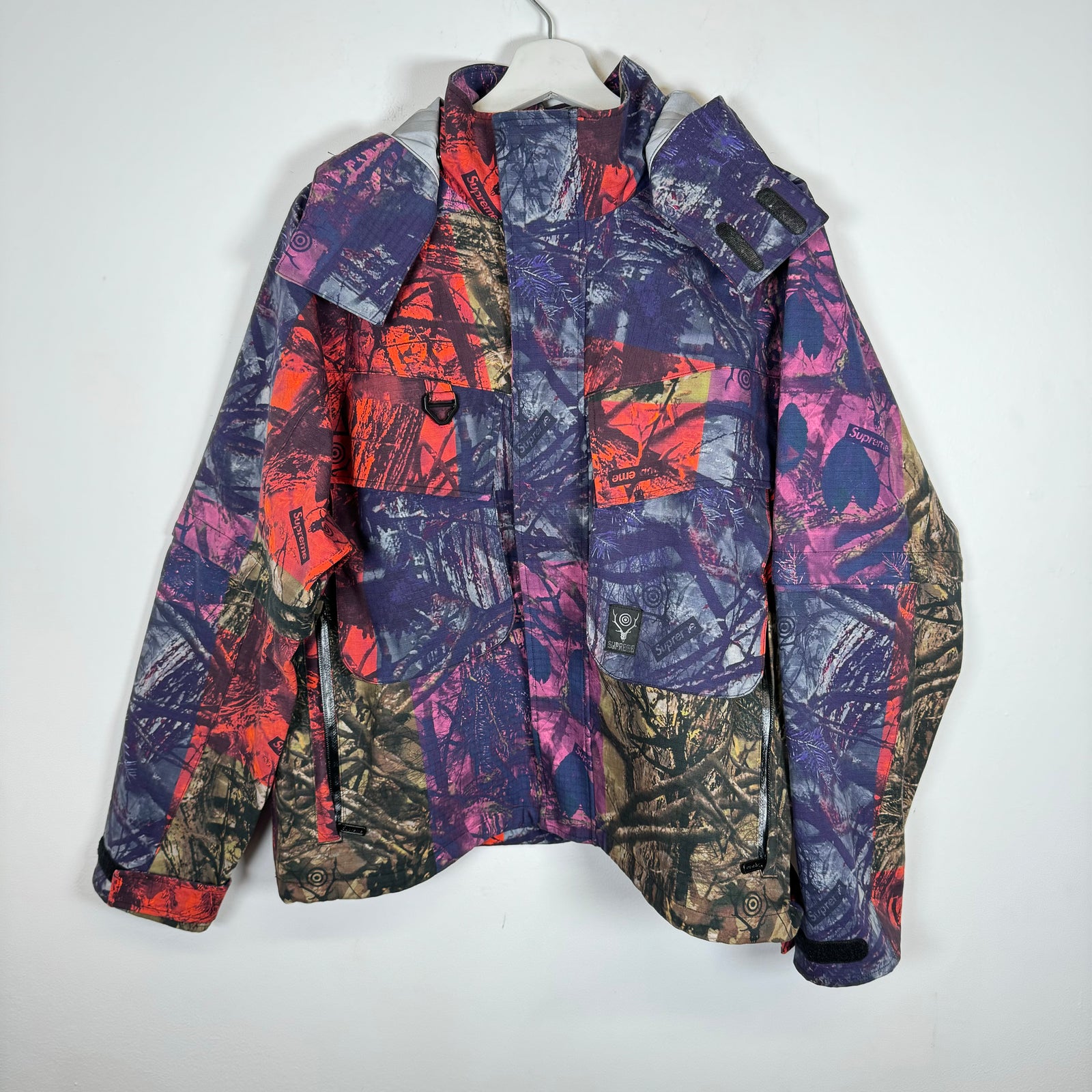 Supreme South2 West8 Camo River Trek Jacket Size S