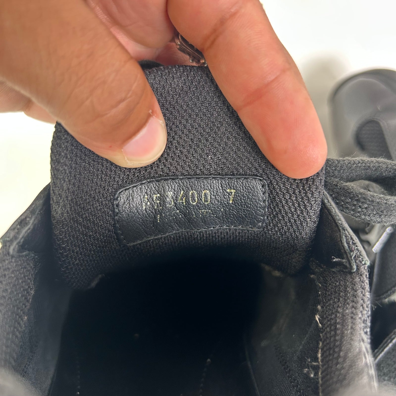 Prada Patent Leather Low-Top America Cups