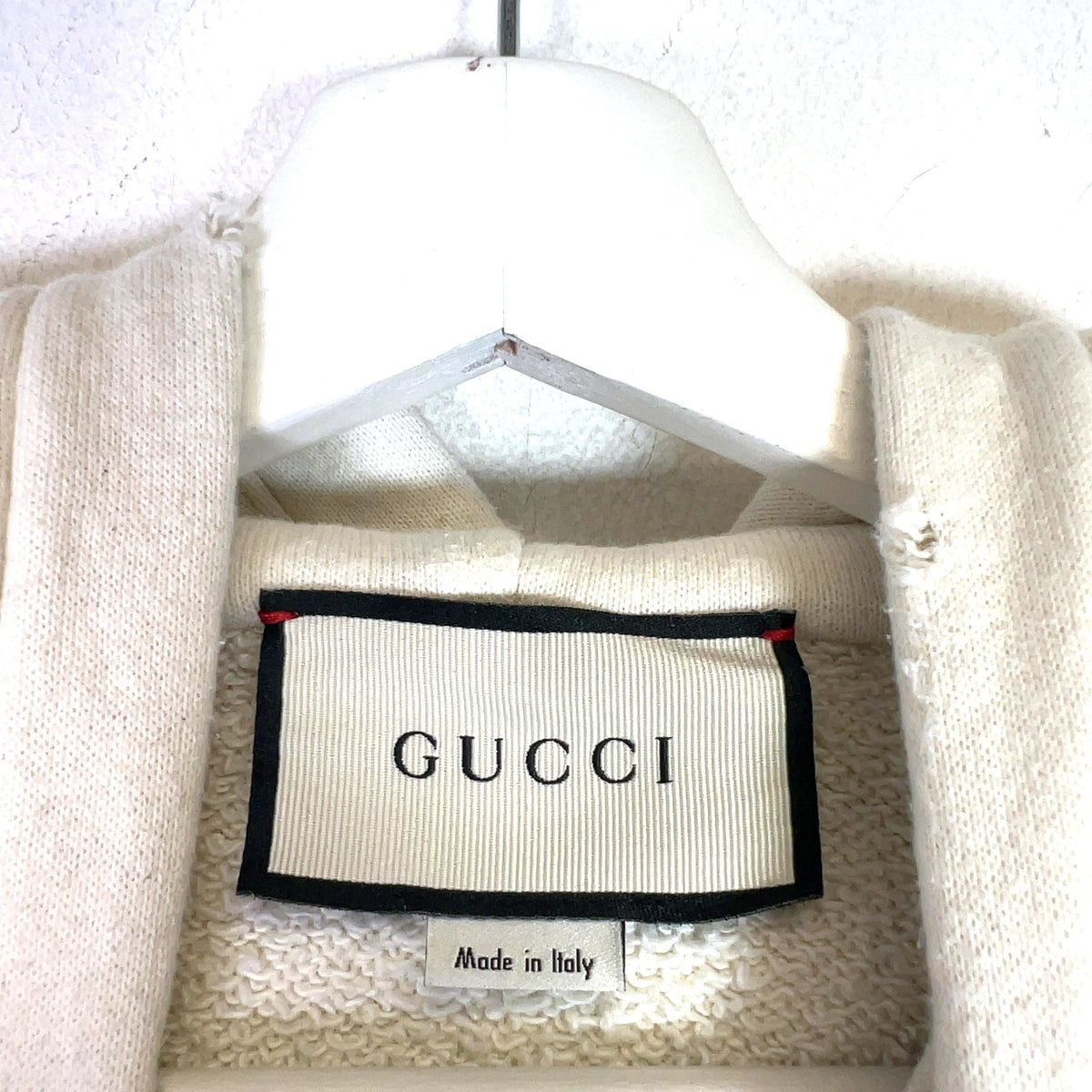 Gucci Vintage Logo Distressed Hoodie