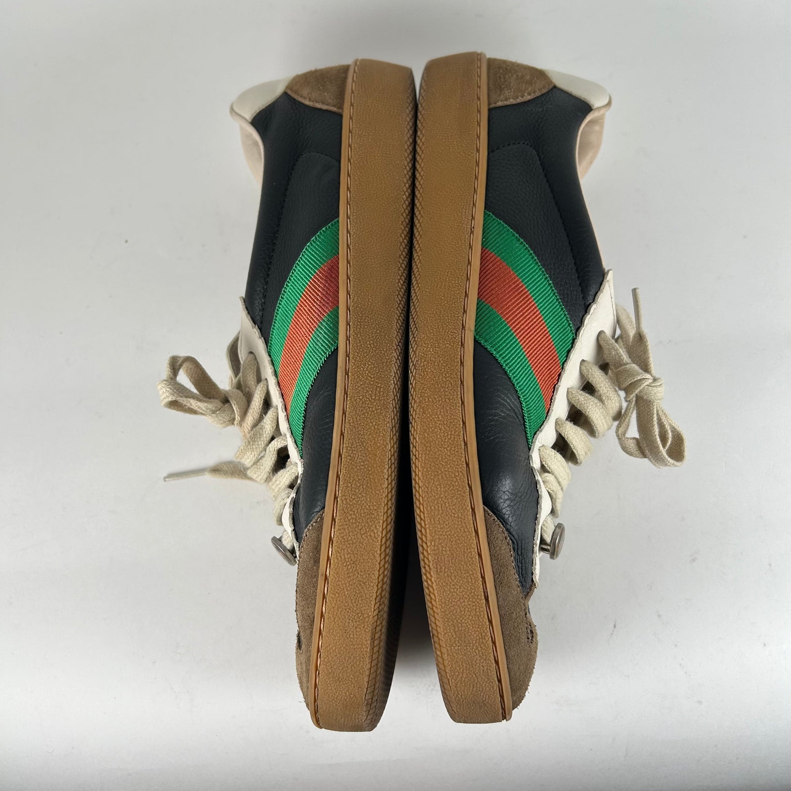Gucci Black G74 Army Trainer Size 10.5