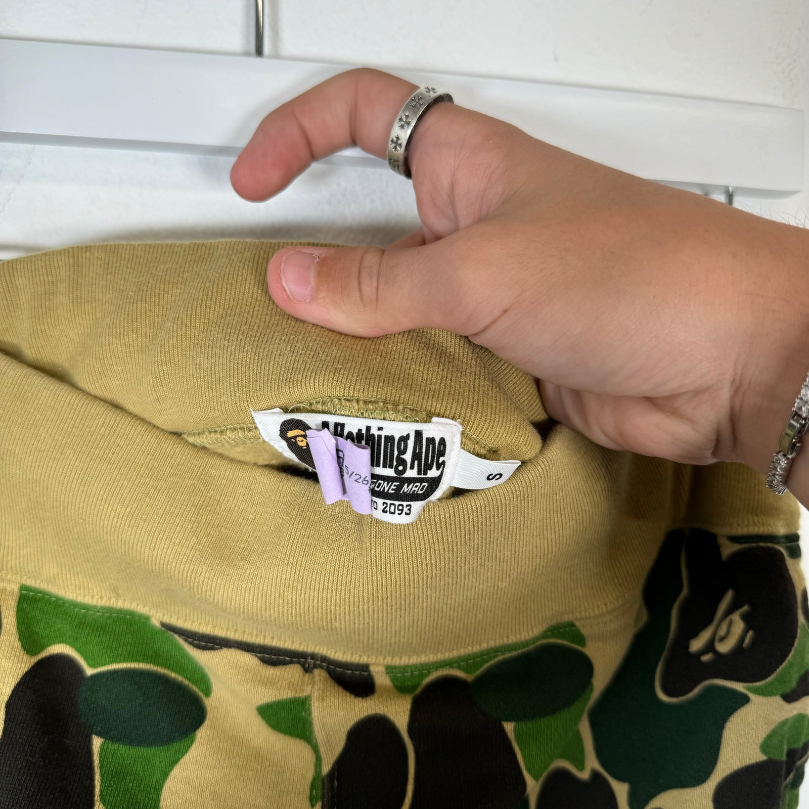 Bape Camo Shark Shorts Size S