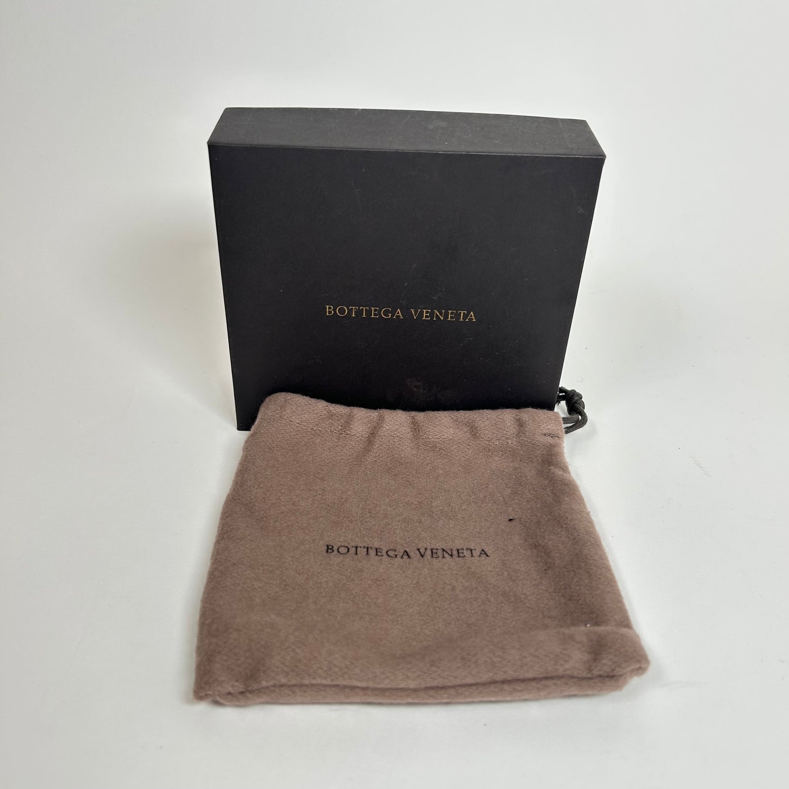 Bottega Veneta Tan Intrecciato Bifold Wallet