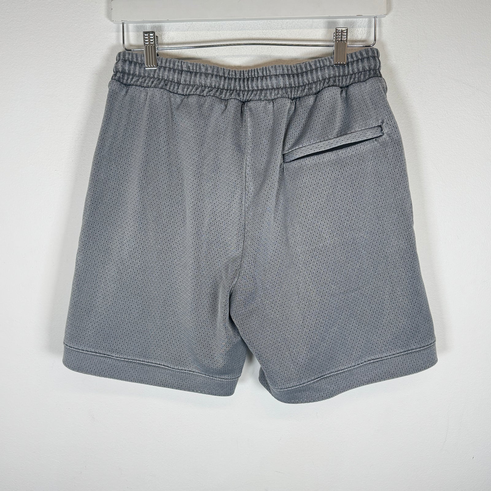 Hidden NY Grey Mesh Shorts Size M
