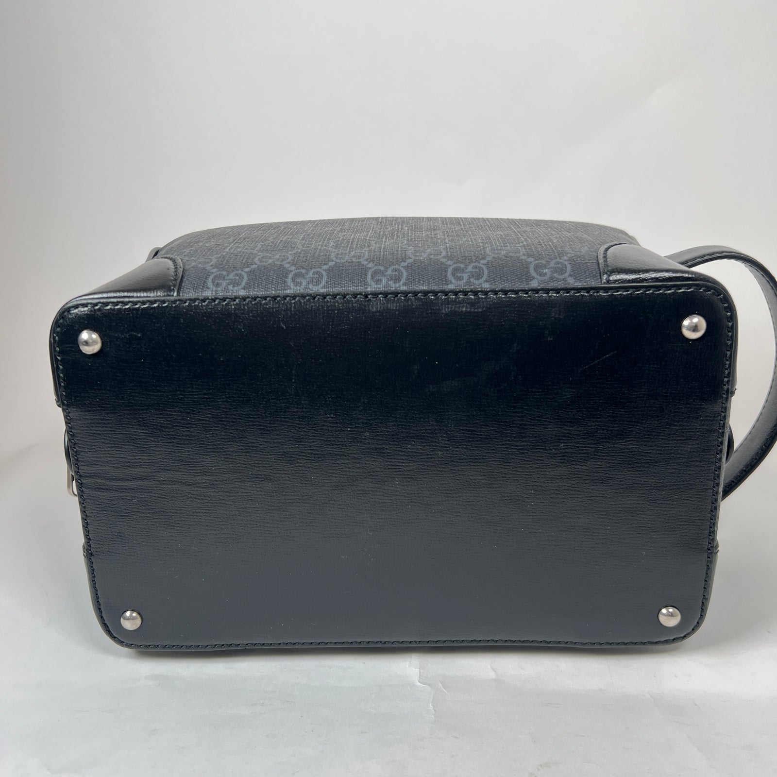 Gucci Black GG Supreme Large Toiletry Bag