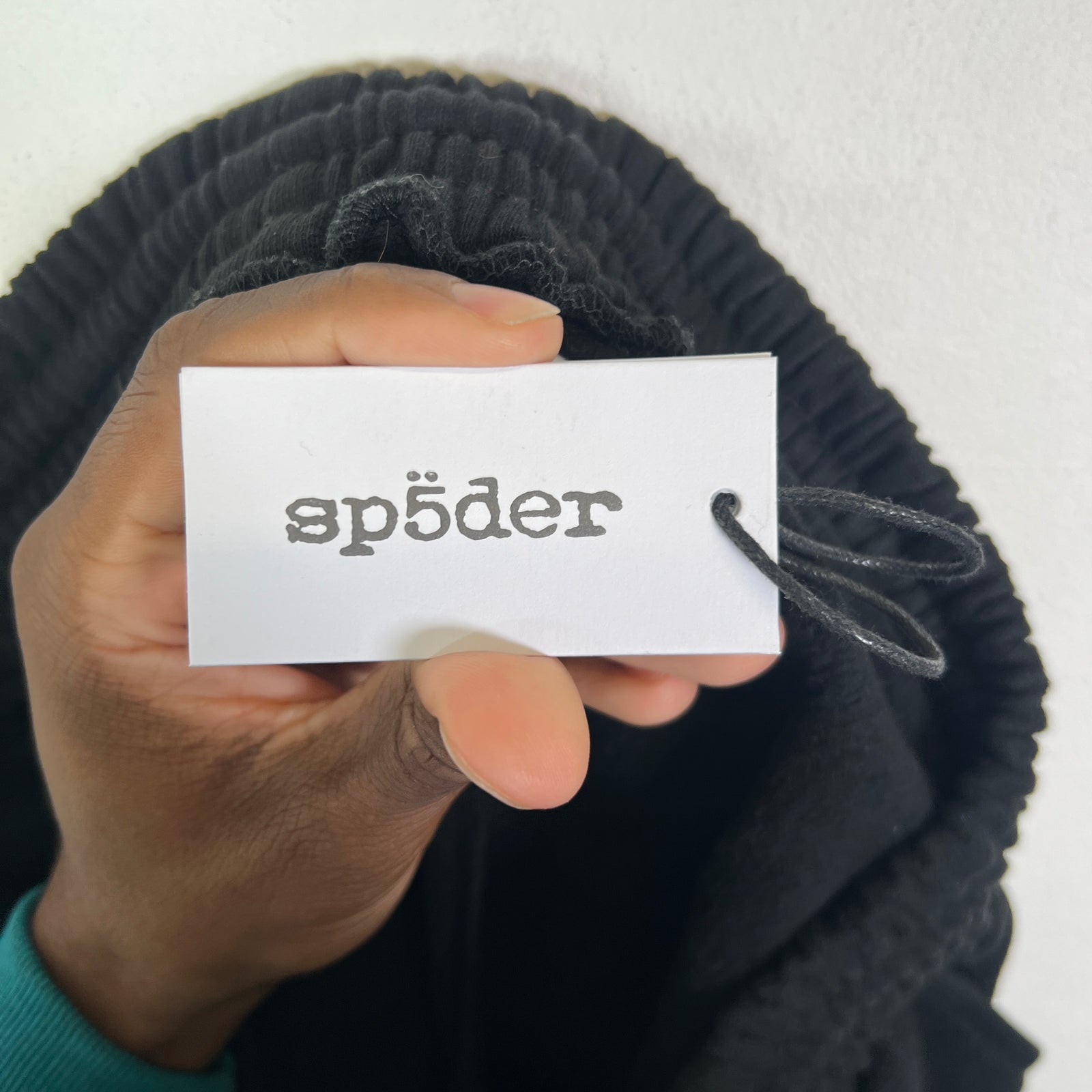 Sp5der OG Web V2 Rhinestone Sweat Shorts