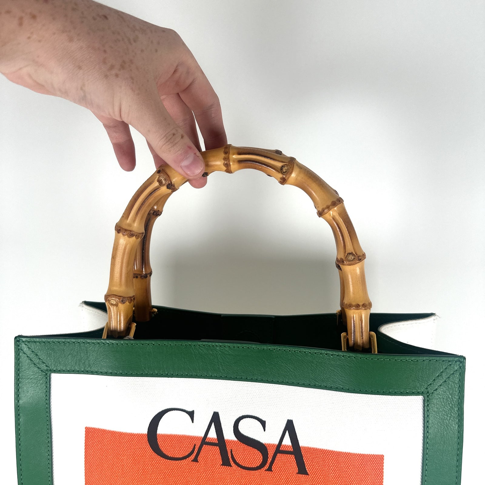 Casablanca Canvas Logo Tote Bag