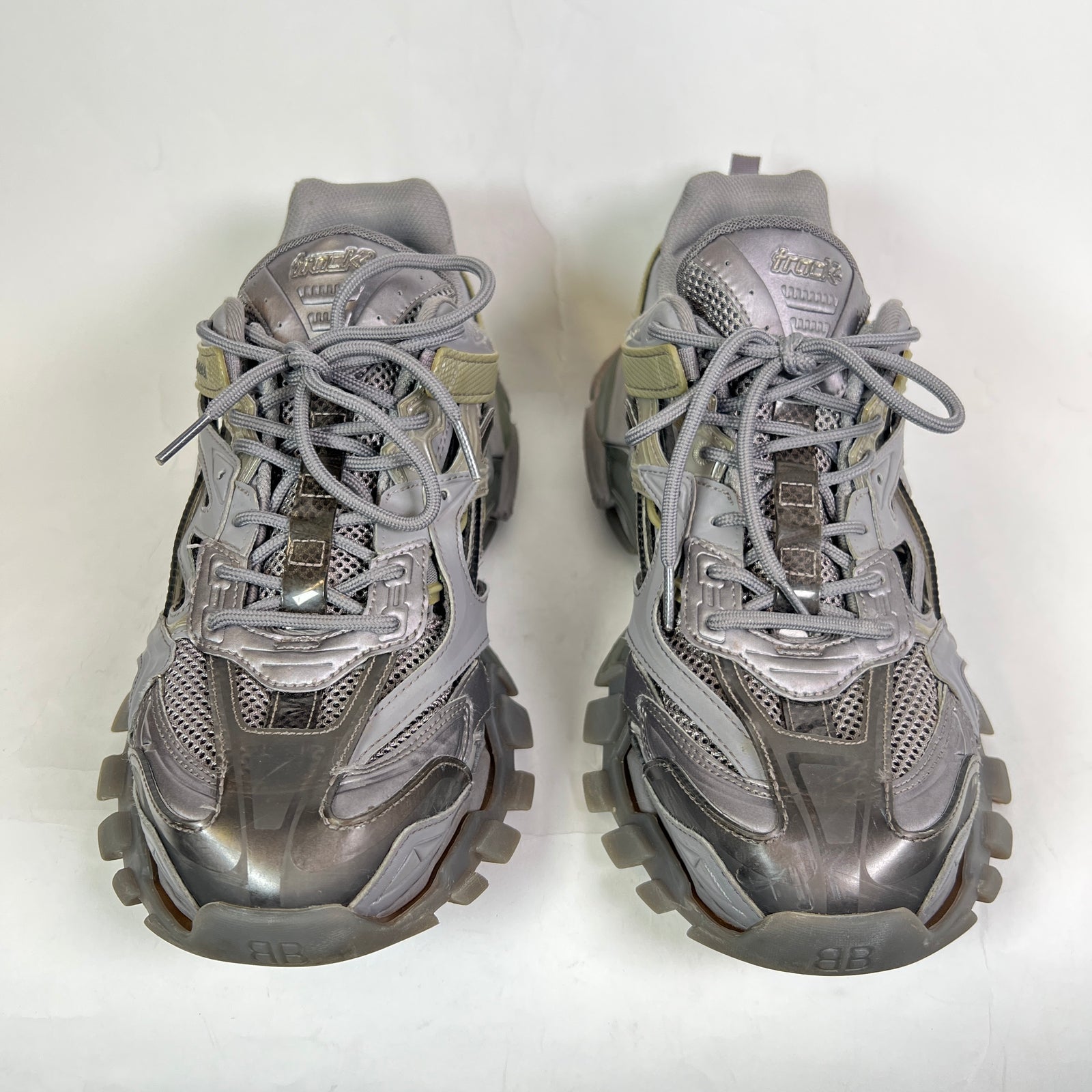 Balenciaga Grey Track 2 Sneaker Size 44