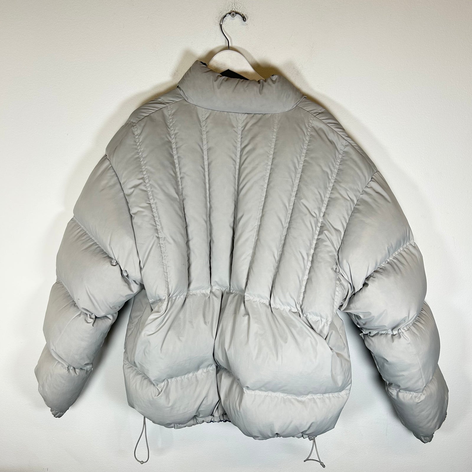 Supreme Blue/Grey Reversible Puffer Size L