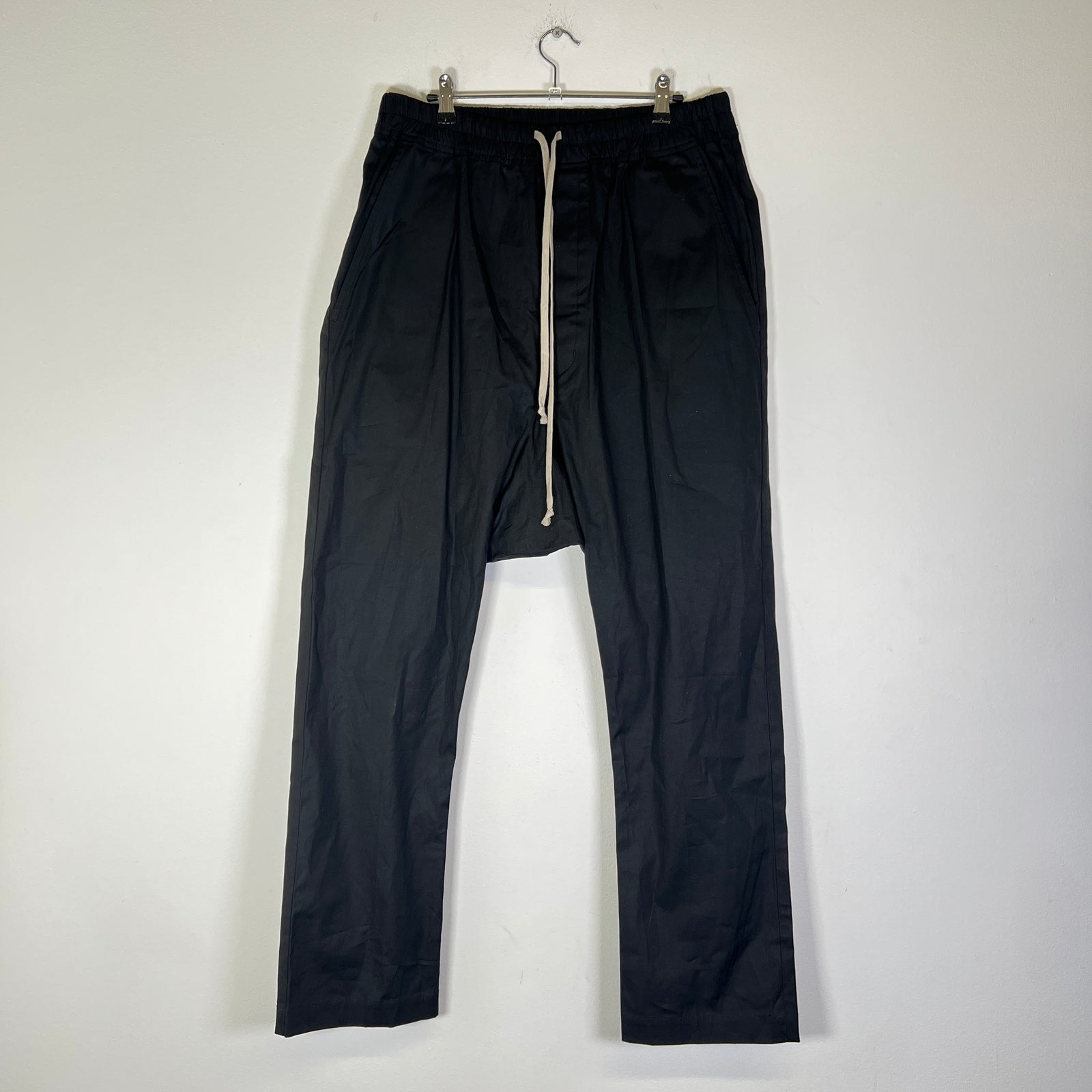 Rick Owens SS24 Lido Black Pod Pants Size 50