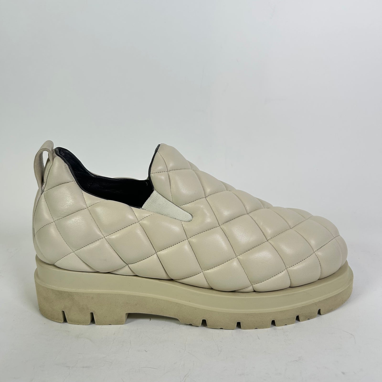 Bottega Veneta FW20 Quilted Lambskin Slip On Boot