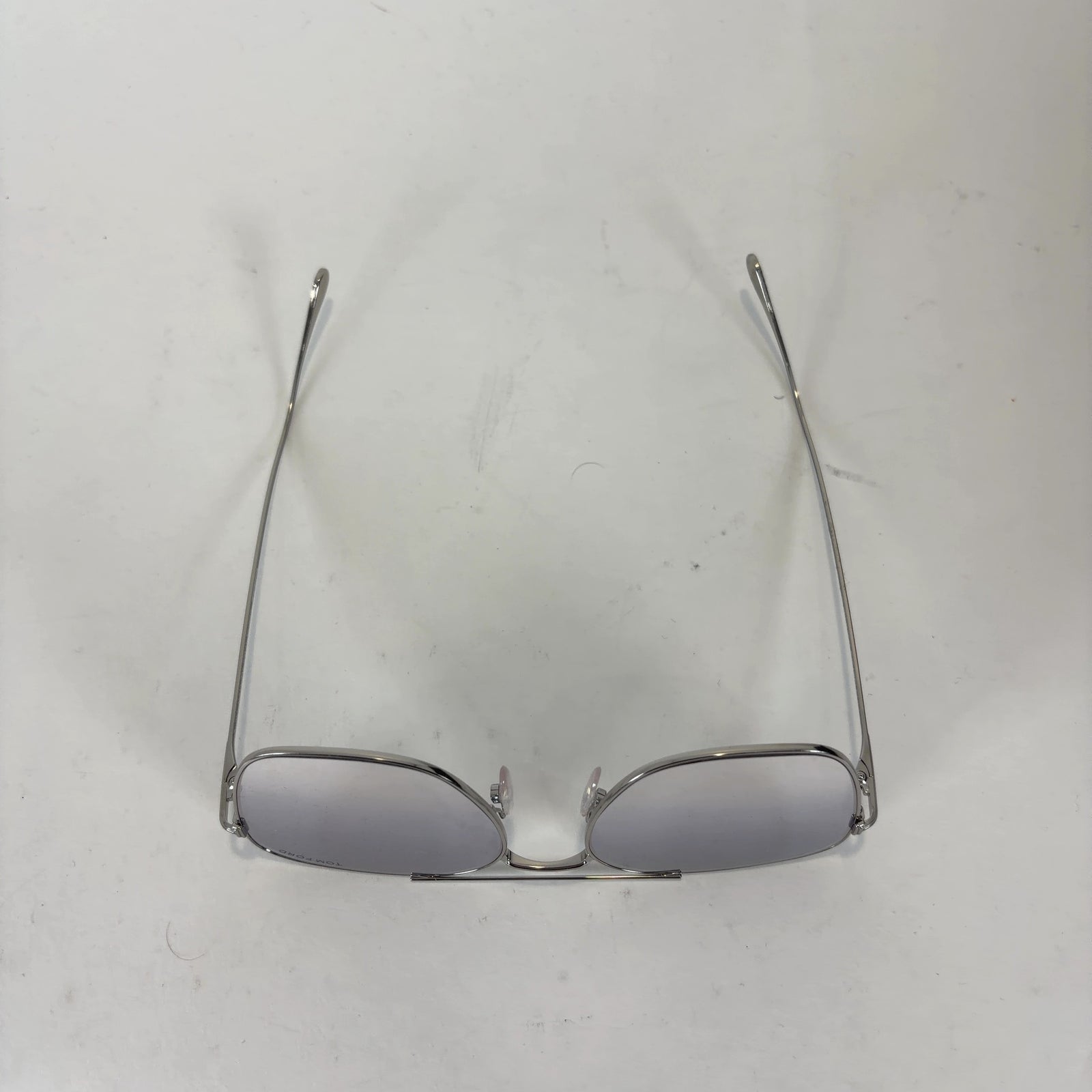 Tom Ford Rectangle Aviator Pink Lense Wire Frame Sunglasses