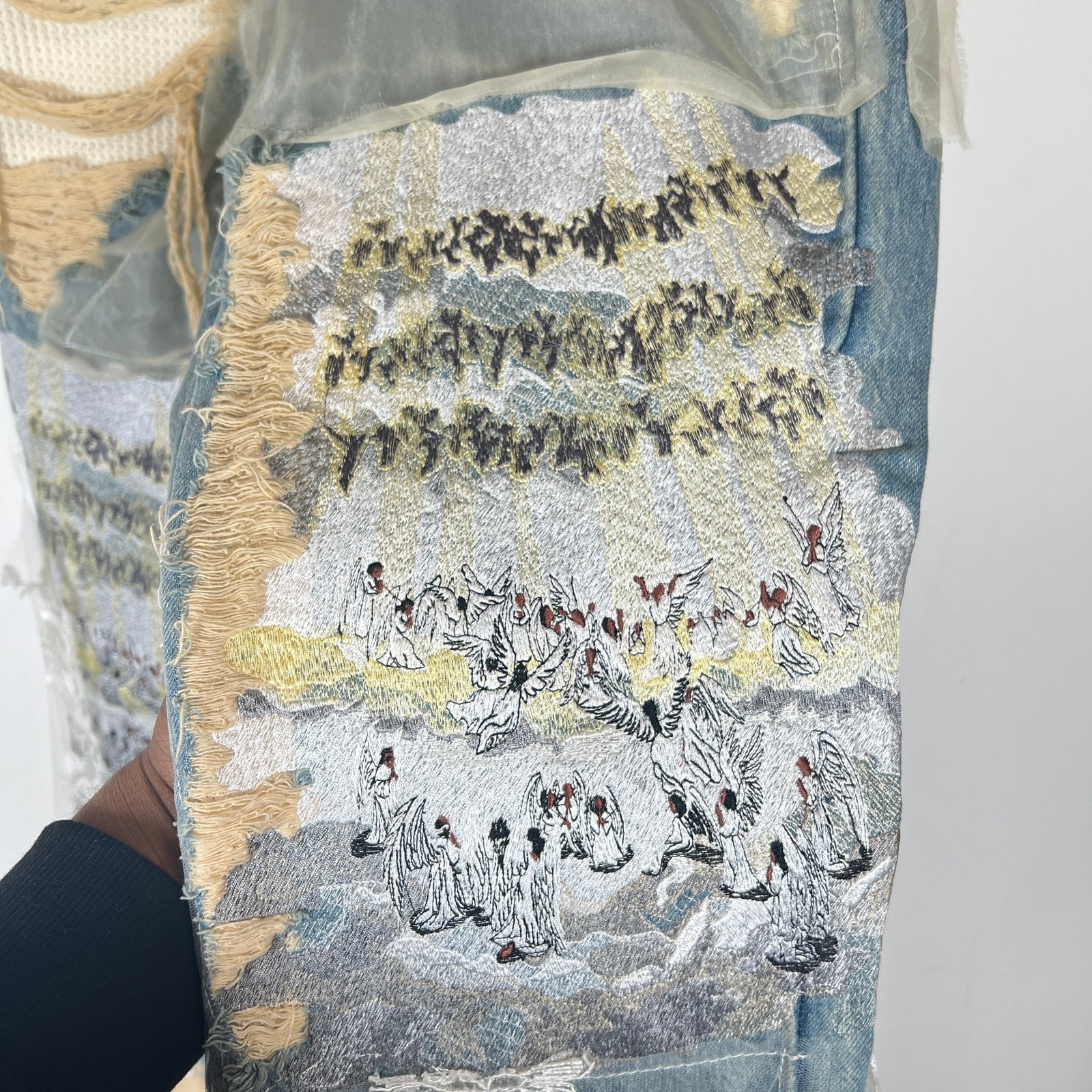 Who Decides War Blue Sacred Denim Size 30