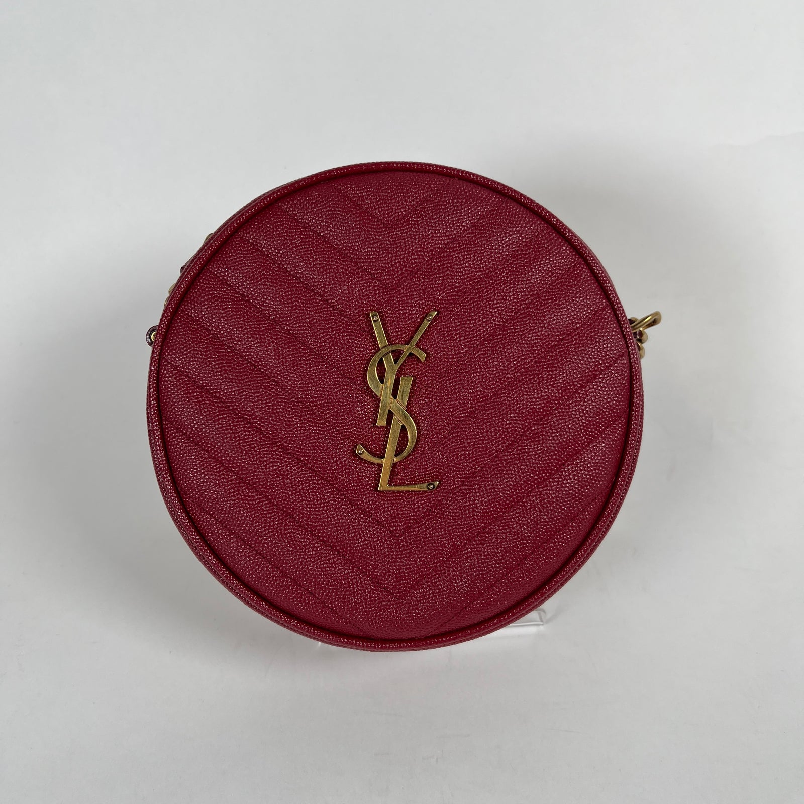 YSL Round Opyum Red Round Vinye