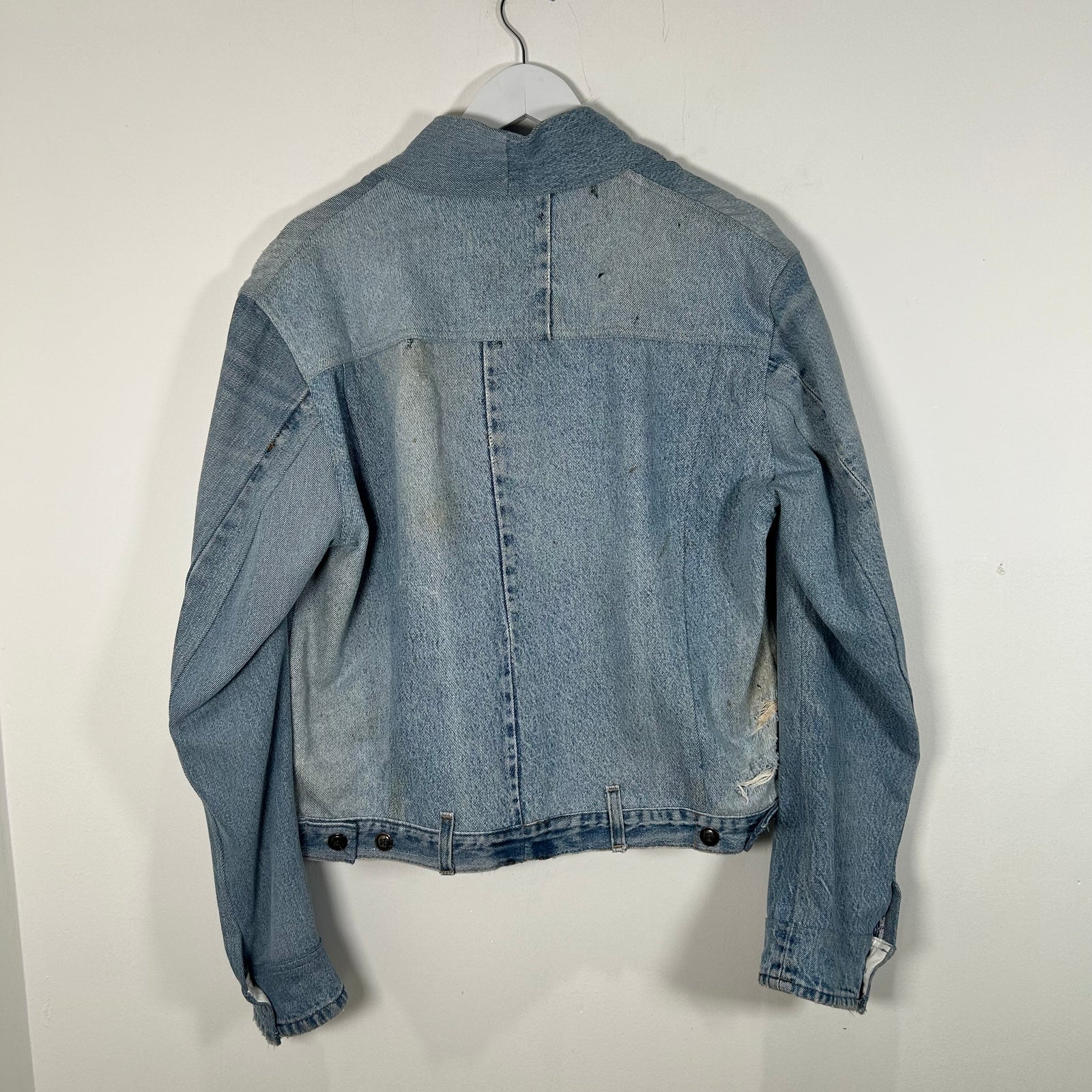 Greg Lauren Jean Patchwork GL1 Jacket Size 2