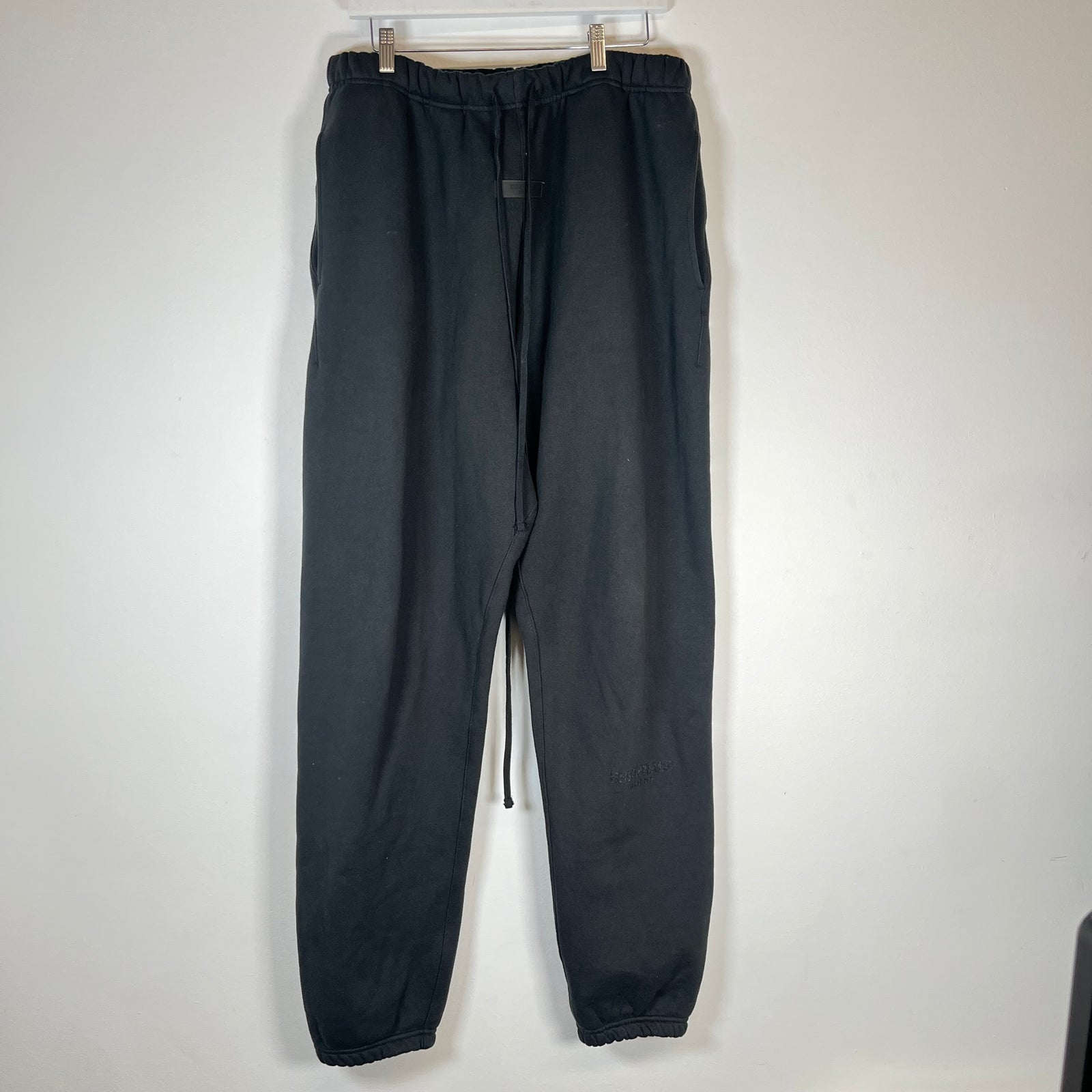 Essentials Black Sweatpants Size XXL