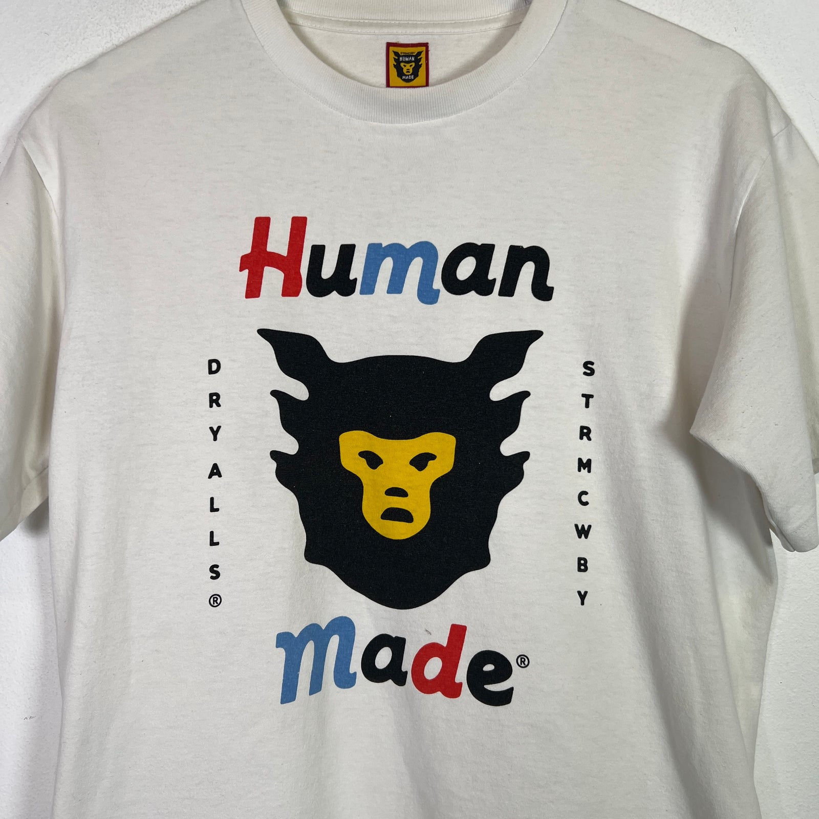 Human Made White STRMCBYS T-Shirt Size M