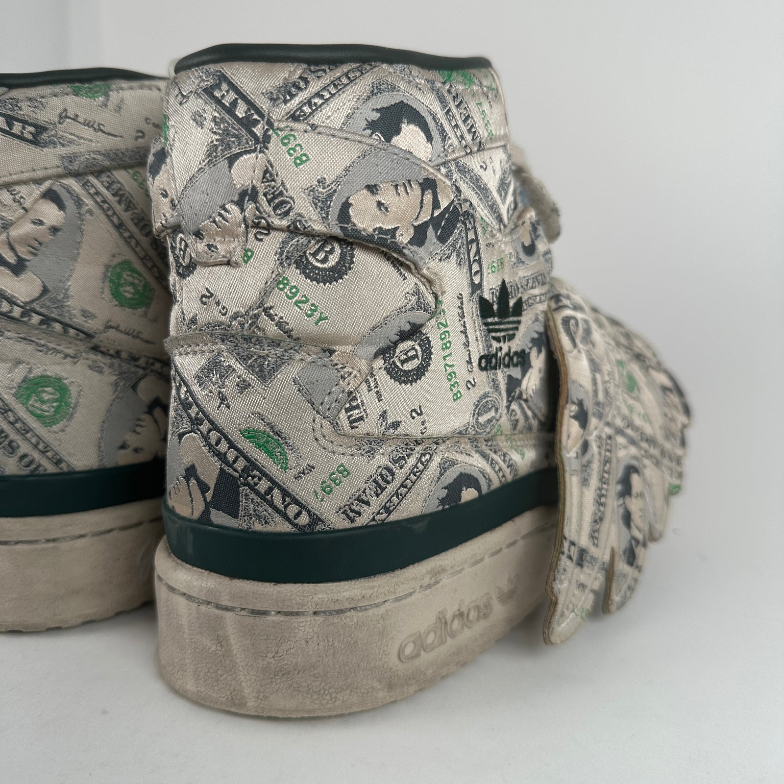 Jeremy Scott x Adidas Forum Wings 1.0 Money Size 11
