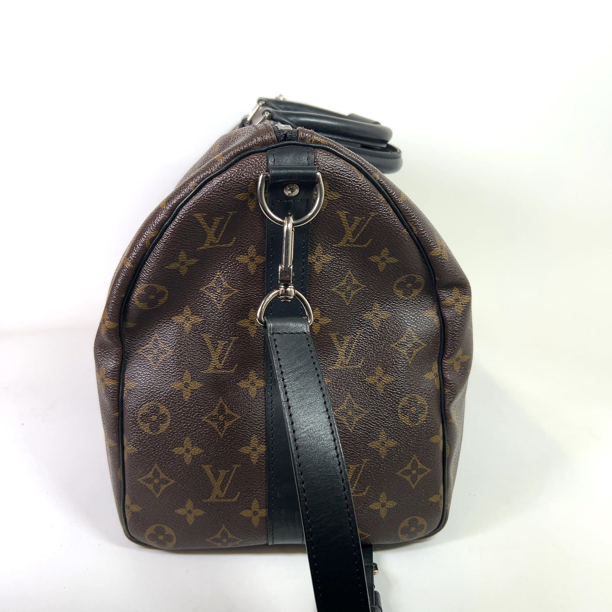 Louis Vuitton Monogram Macassar Keepall Bandouliere 45