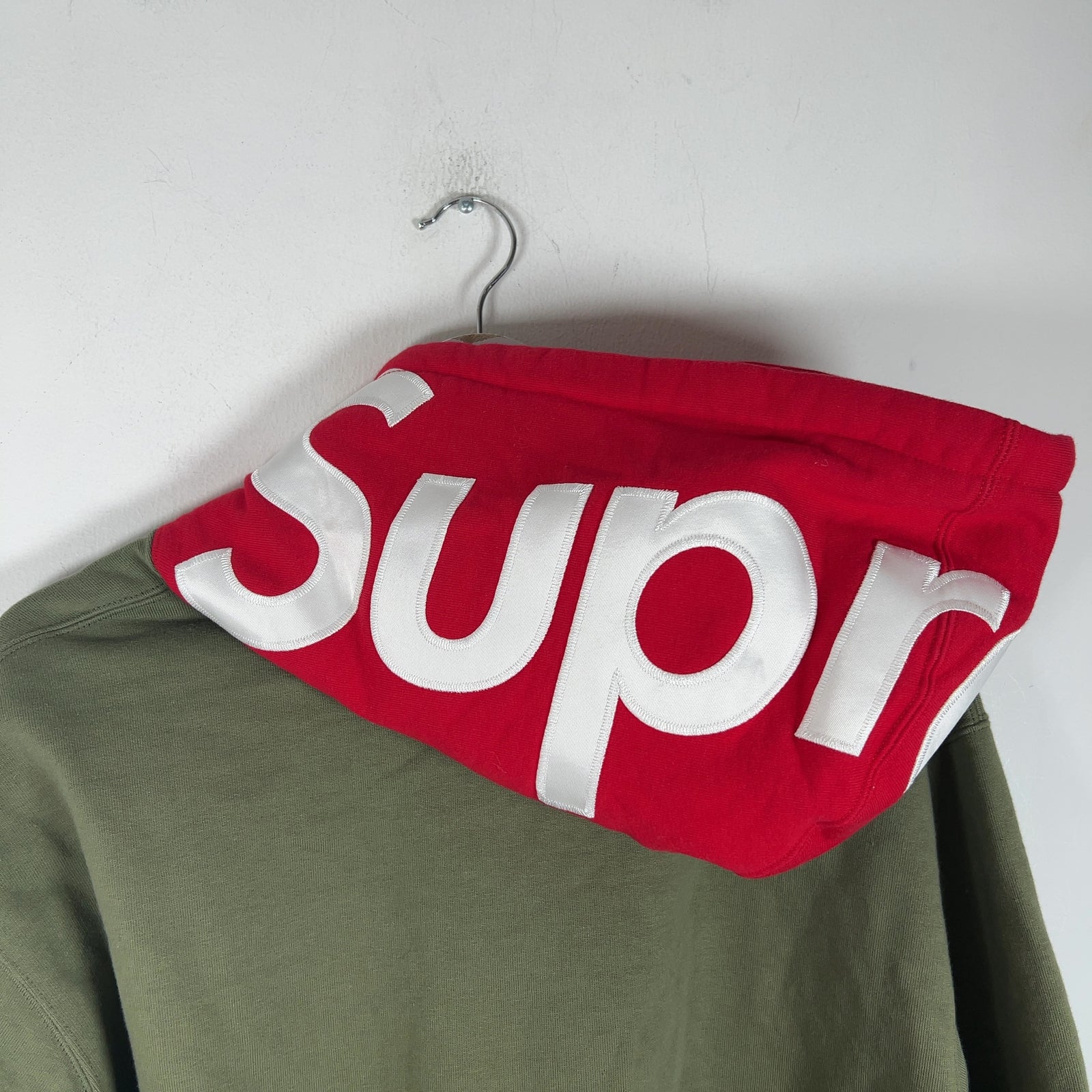 Supreme Logo Hood Hoodie