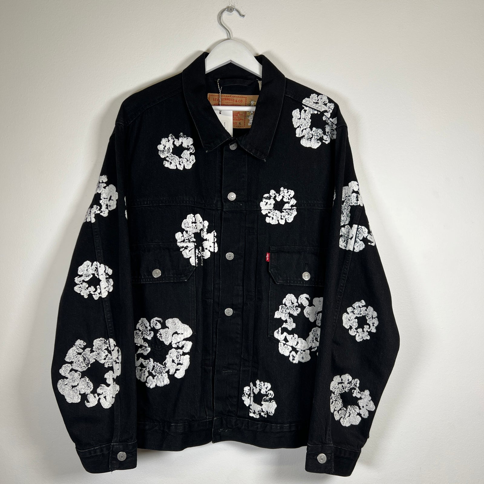 Denim Tears Wreath Jean Jacket Size XL