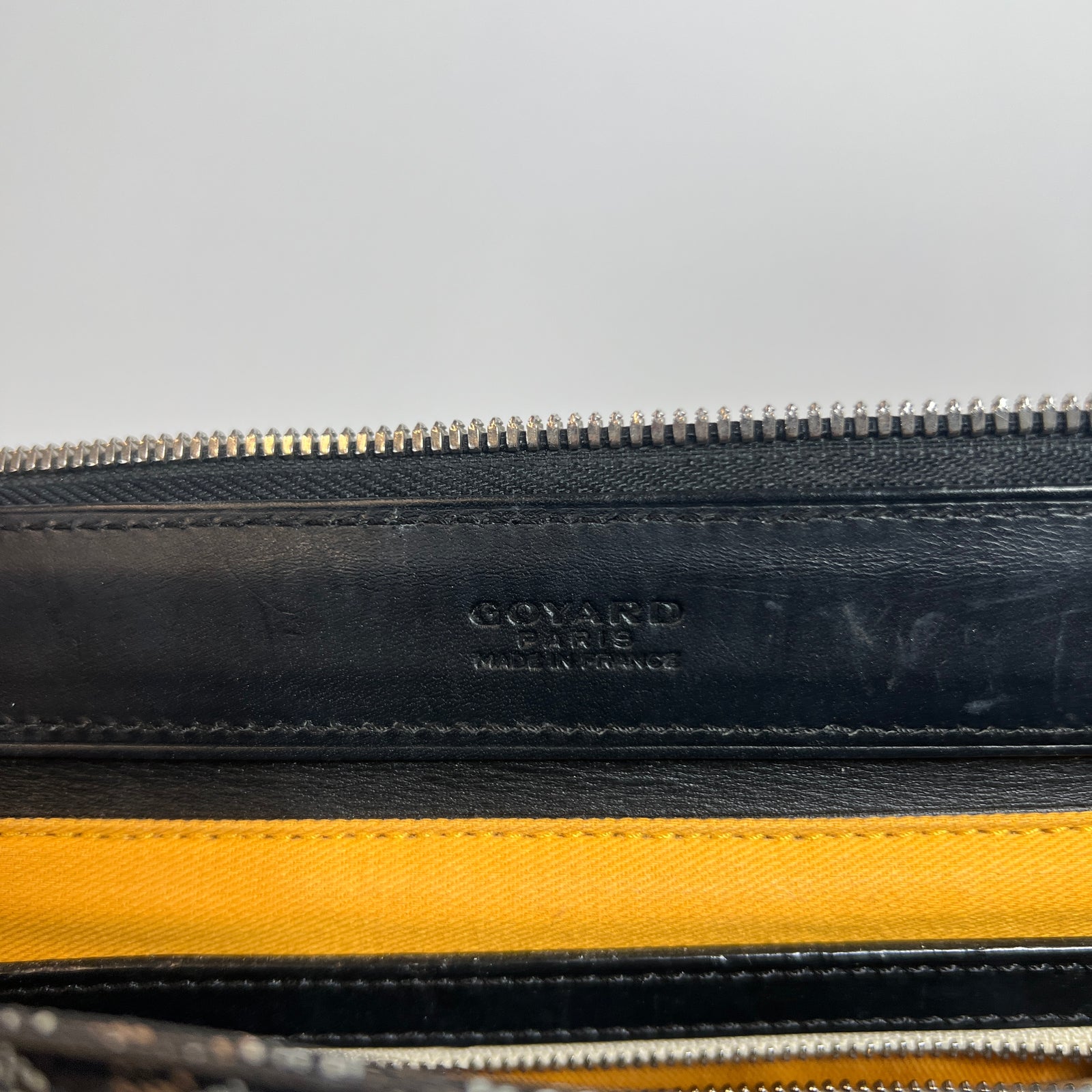 Goyard Black Goyardine Marie Galante MM Tote Bag