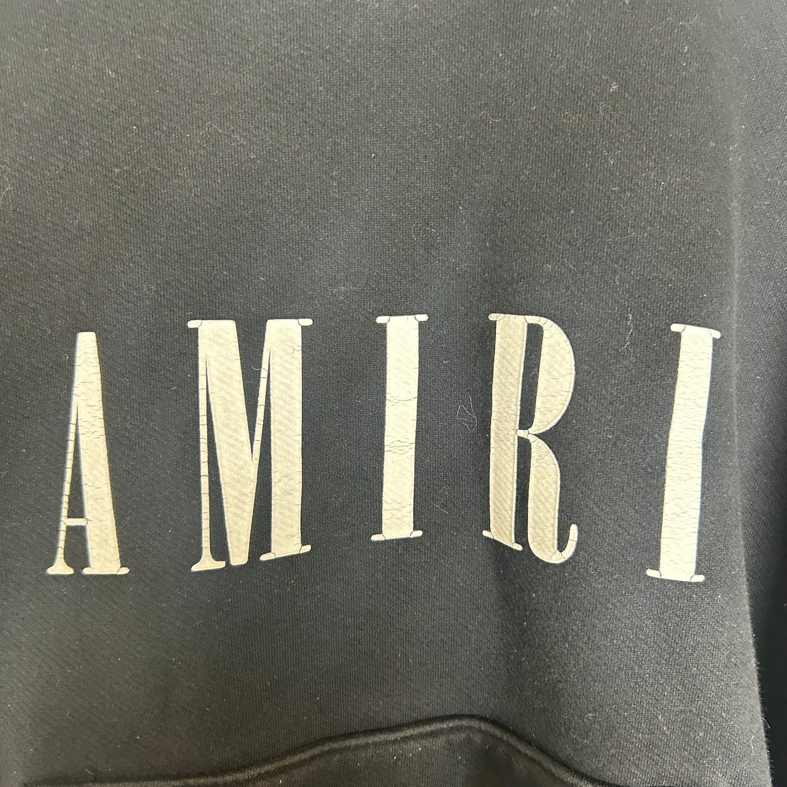 Amiri Black MA Core Hoodie Size S