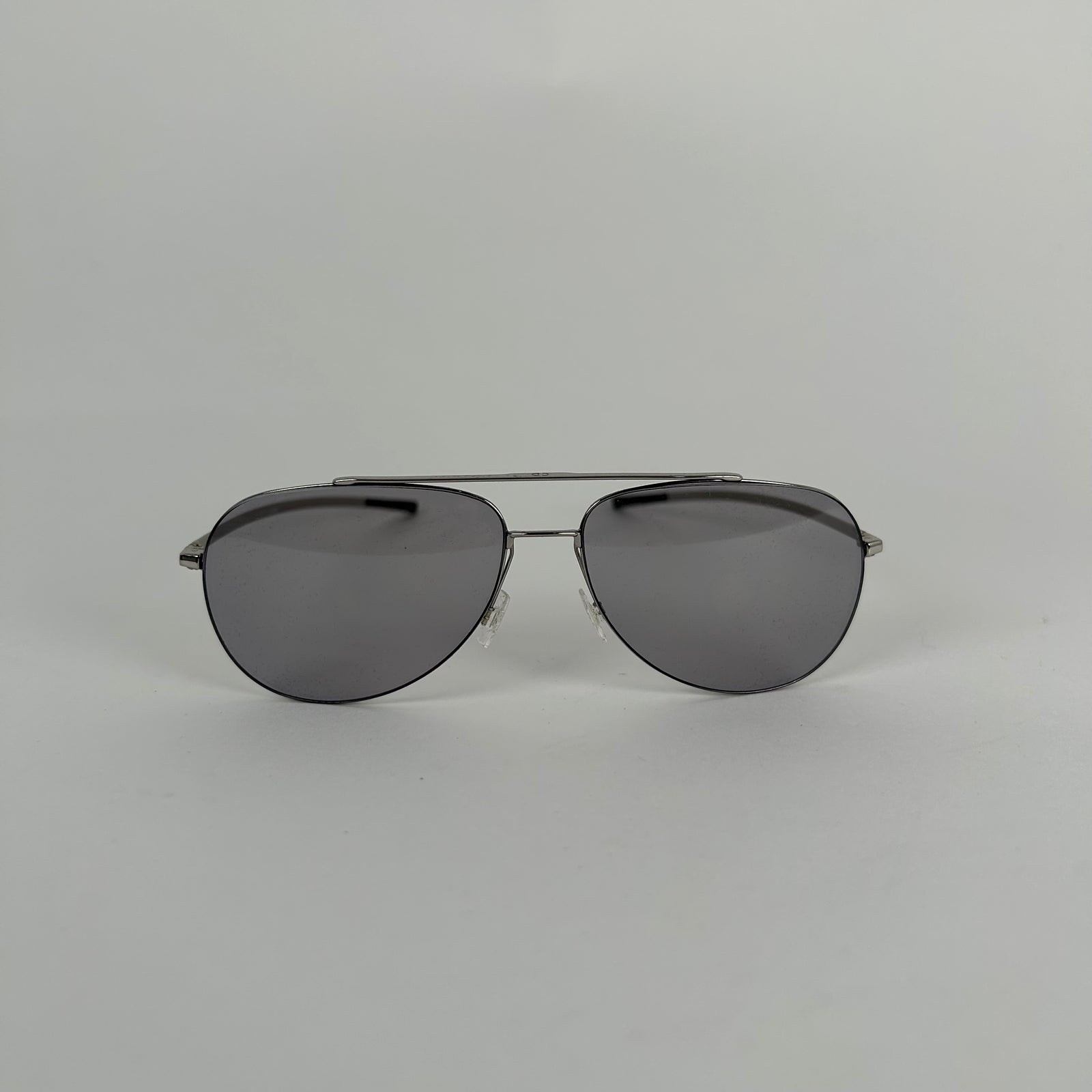 Christian Dior Homme Silver Aviator Sunglasses