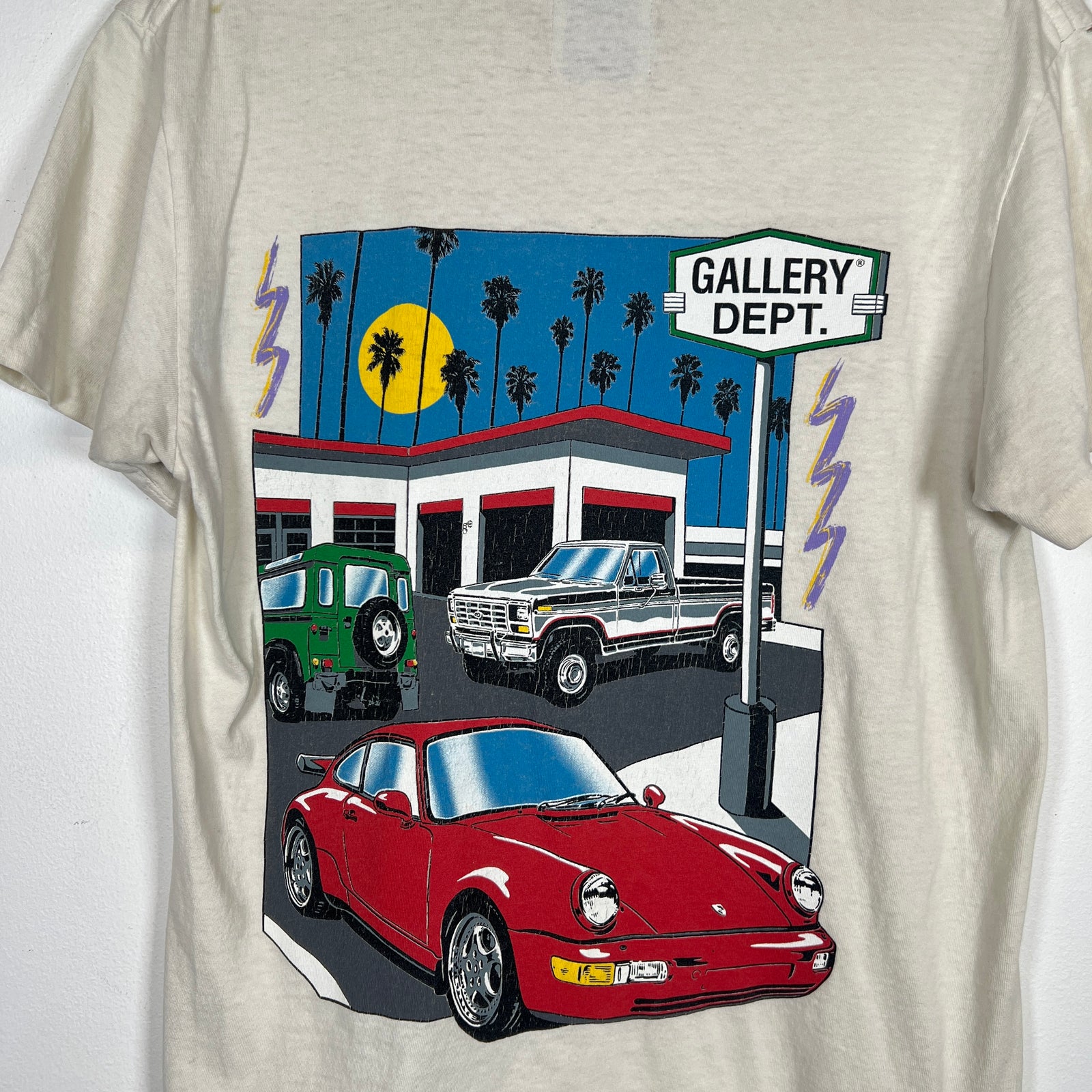Gallery Dept Cream Drive Thru Tee Size S