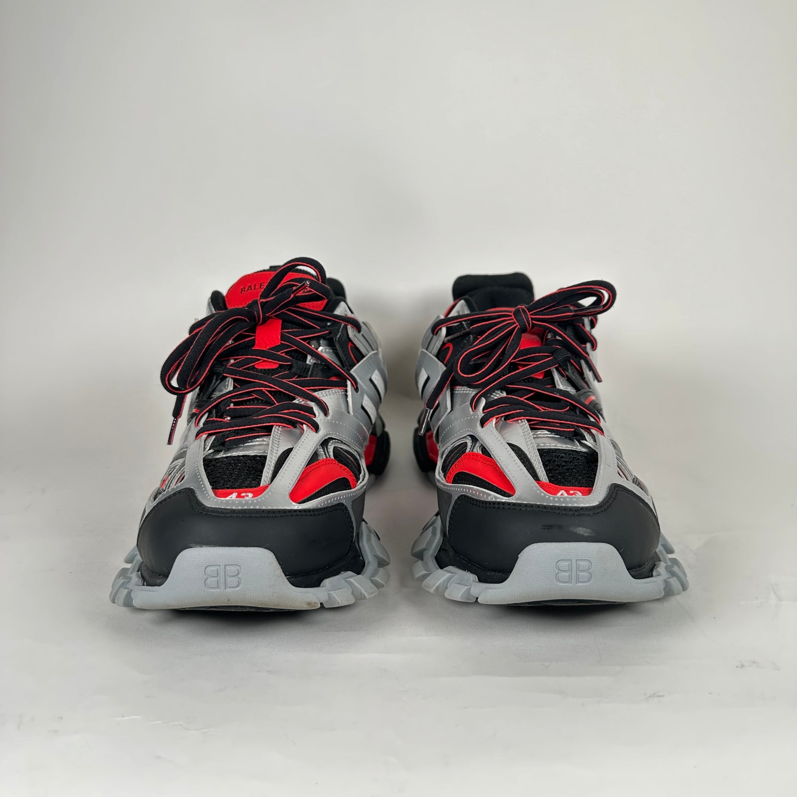 Balenciaga Metallic Bred Tracks Size 10