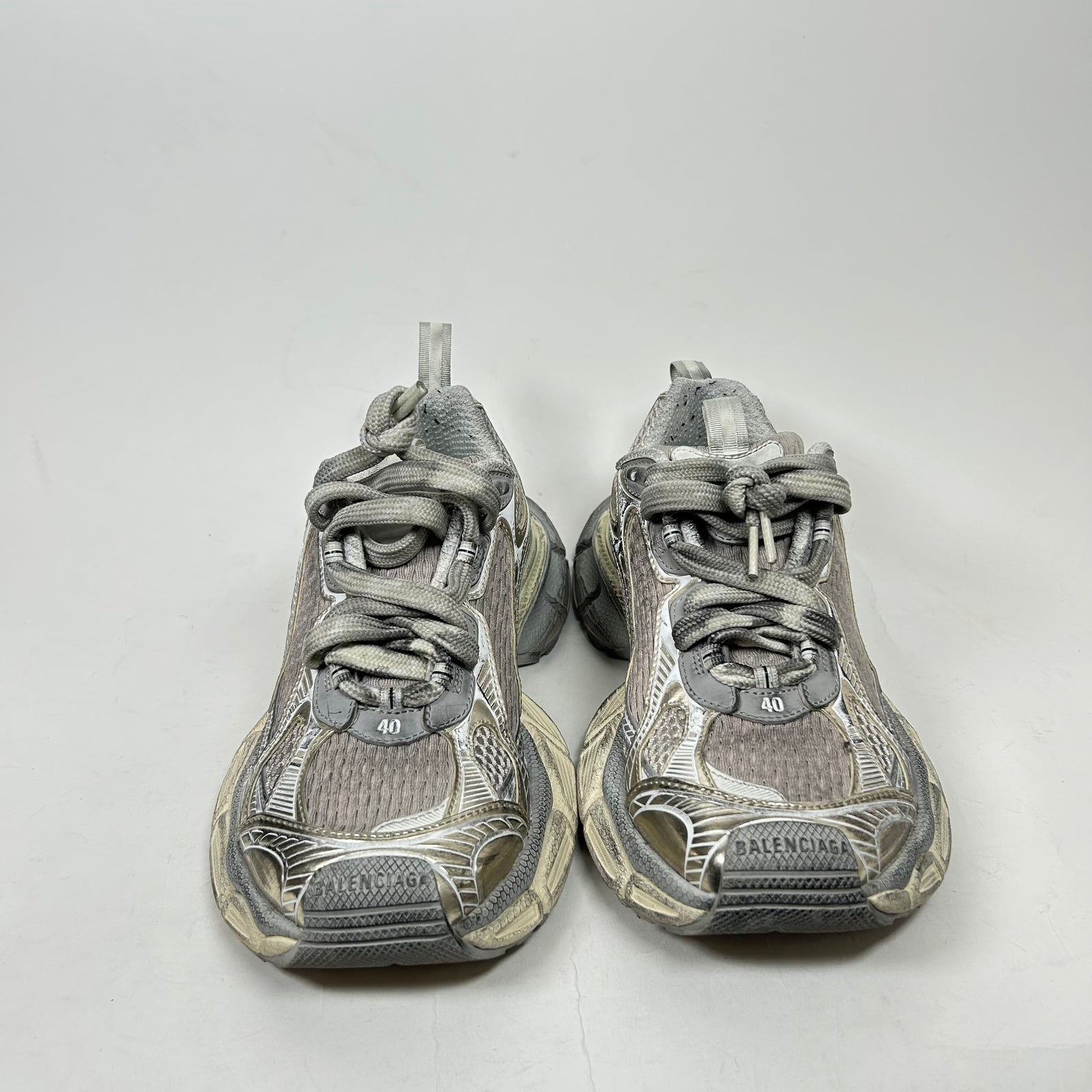 Balenciaga Grey Egg Shell 3XL Sneaker Size 40