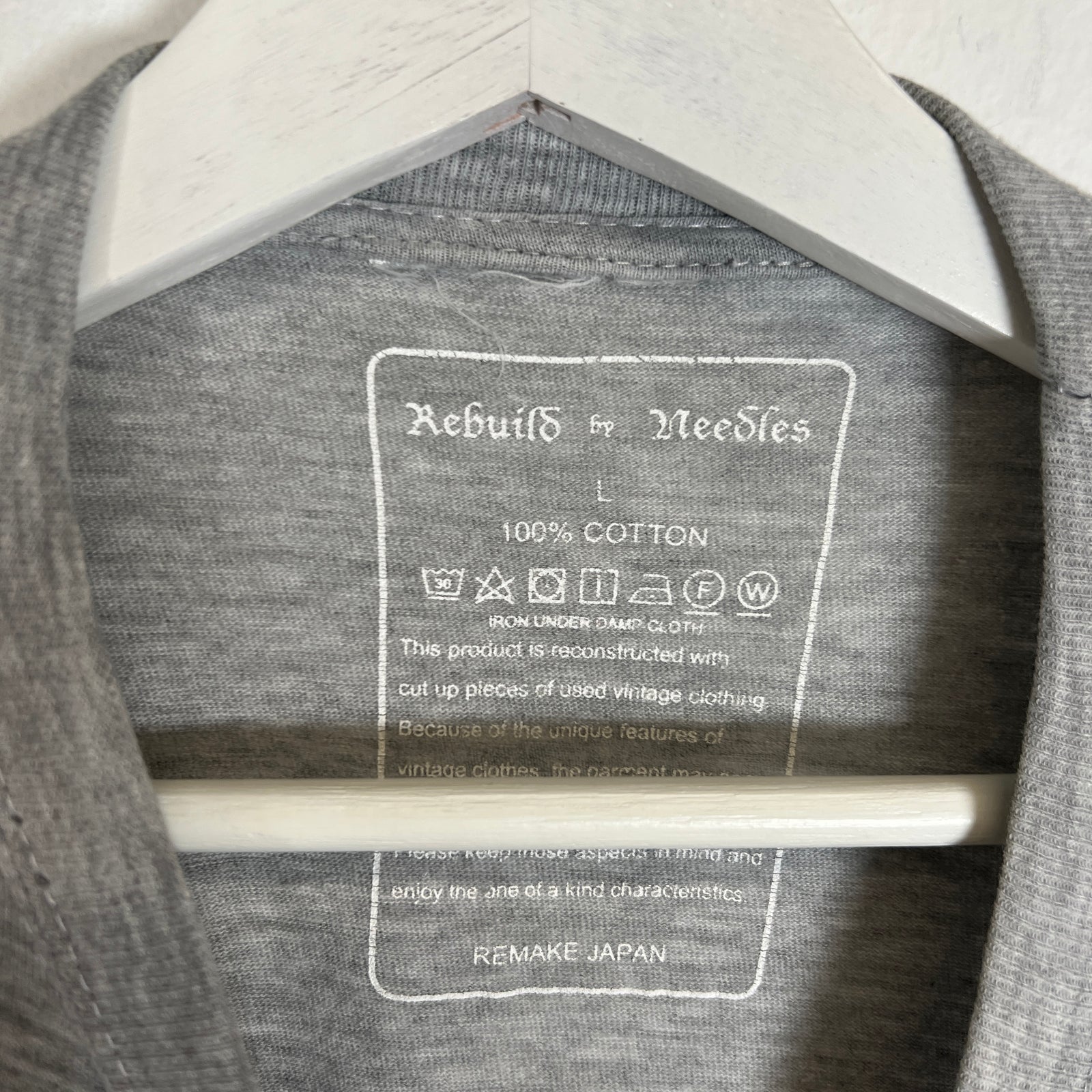 Needles Rebuild Uni Roma Longsleeve Size