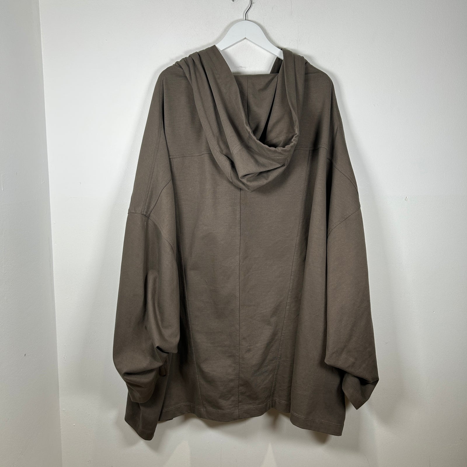 Rick Owens EDFU SS23 Oversized Dust Hoodie Size XXL
