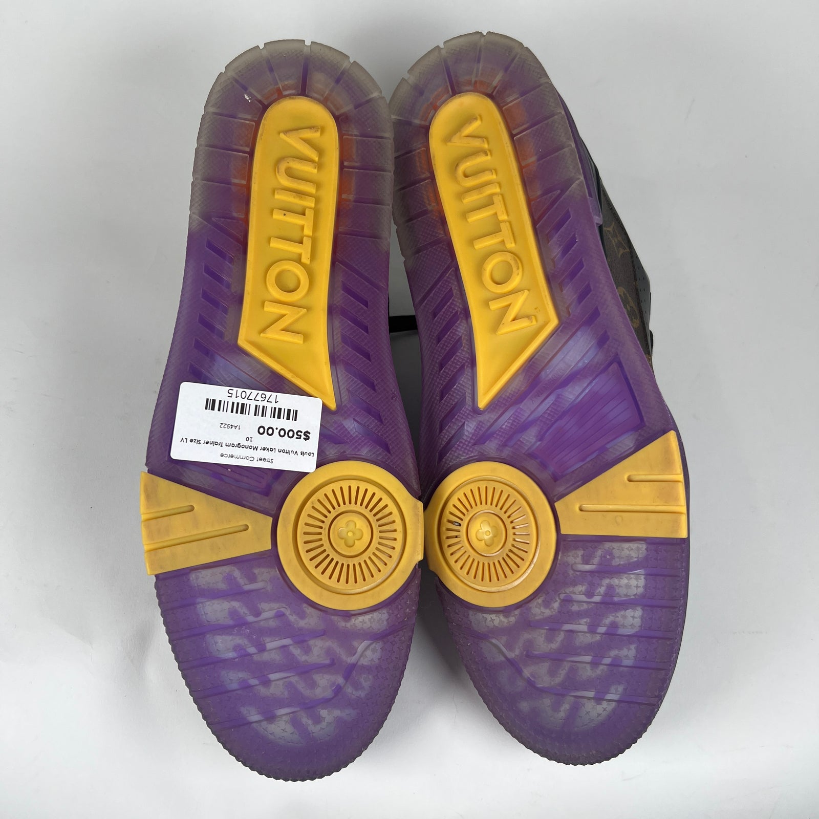Louis Vuitton Laker Monogram Trainer Size LV 10